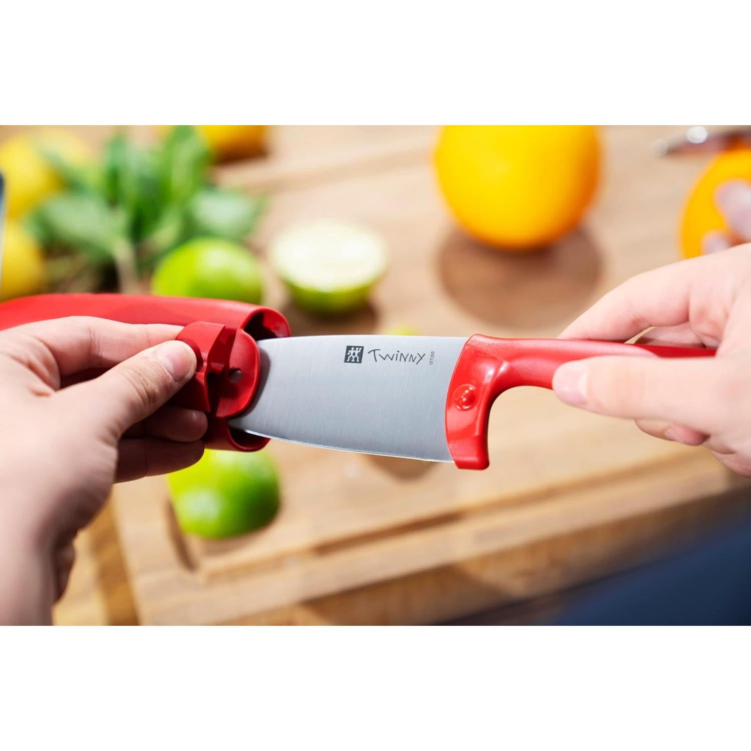 Cuchillo para Niños ZWILLING Twinny 10cm Acero Inoxidable Rojo