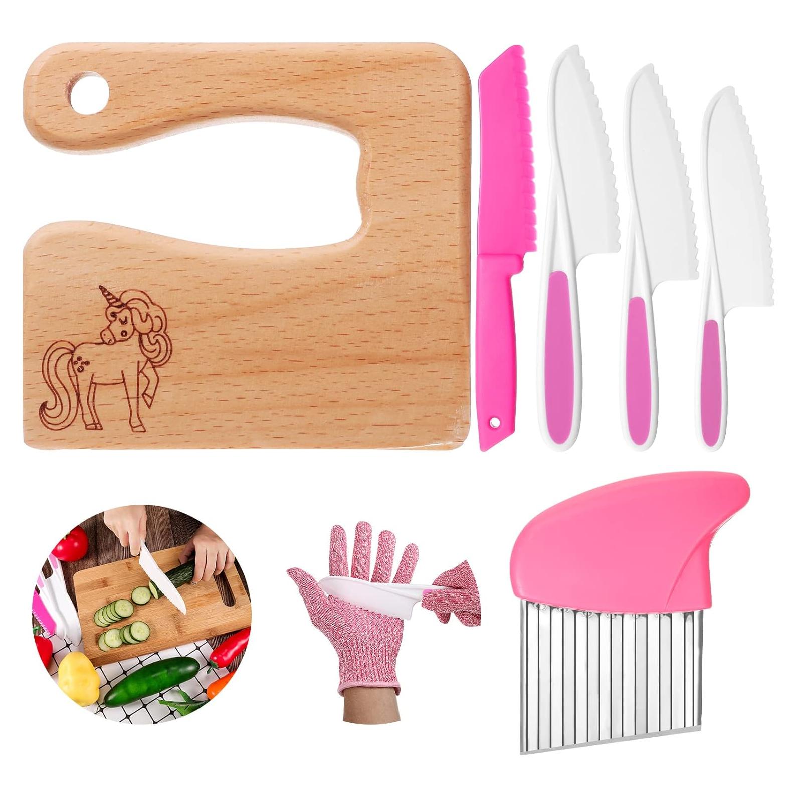 Set de Cuchillos de Cocina para Niños Zhehao - 7 Piezas