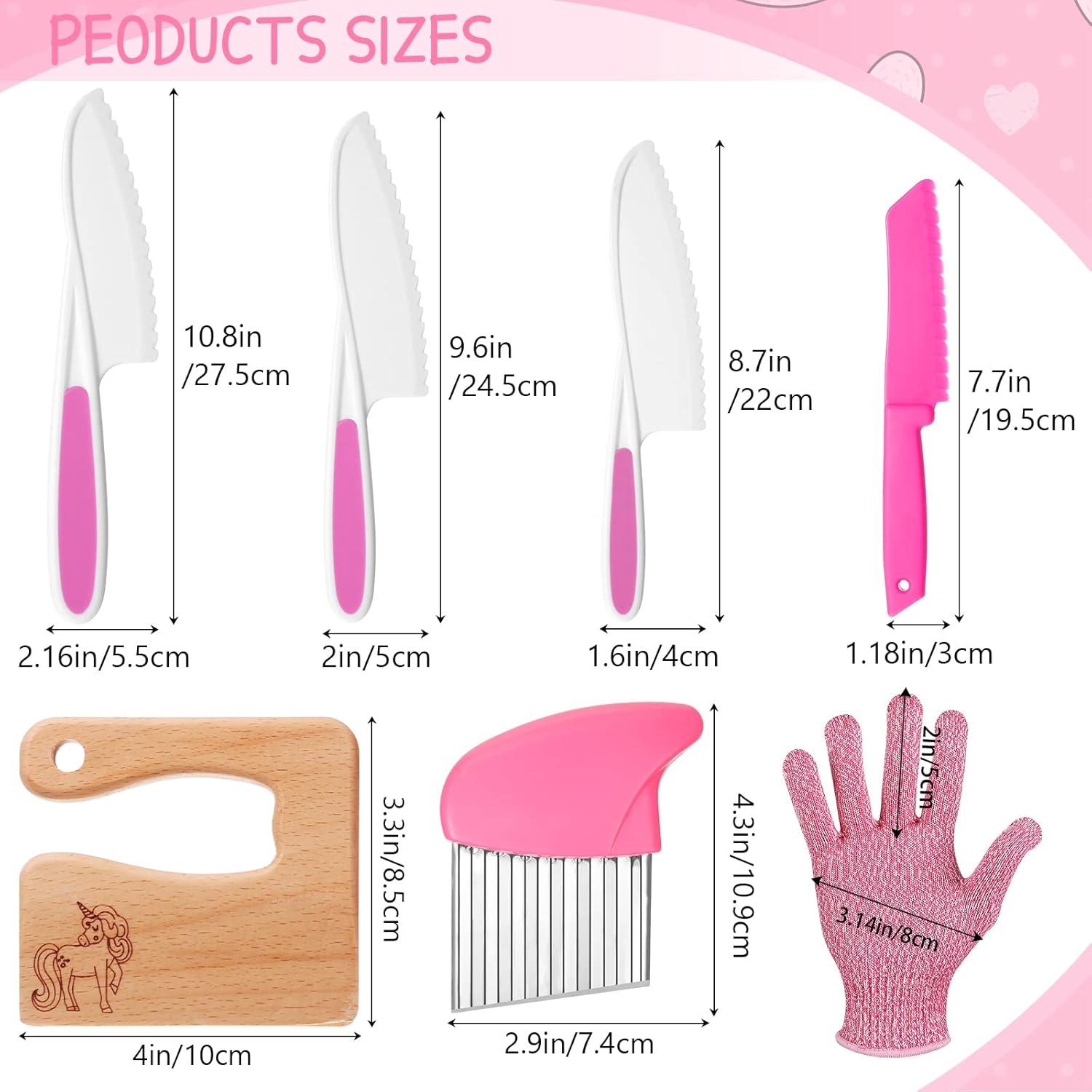 Set de Cuchillos de Cocina para Niños Zhehao - 7 Piezas