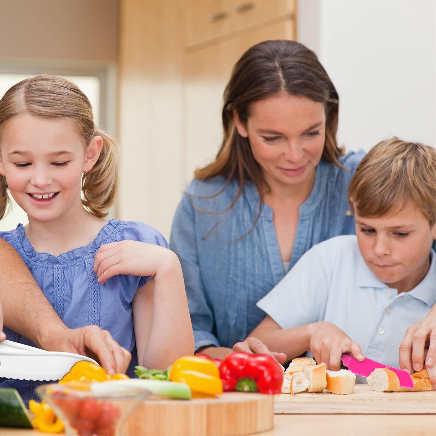 Set de Cuchillos de Cocina para Niños Zhehao - 7 Piezas