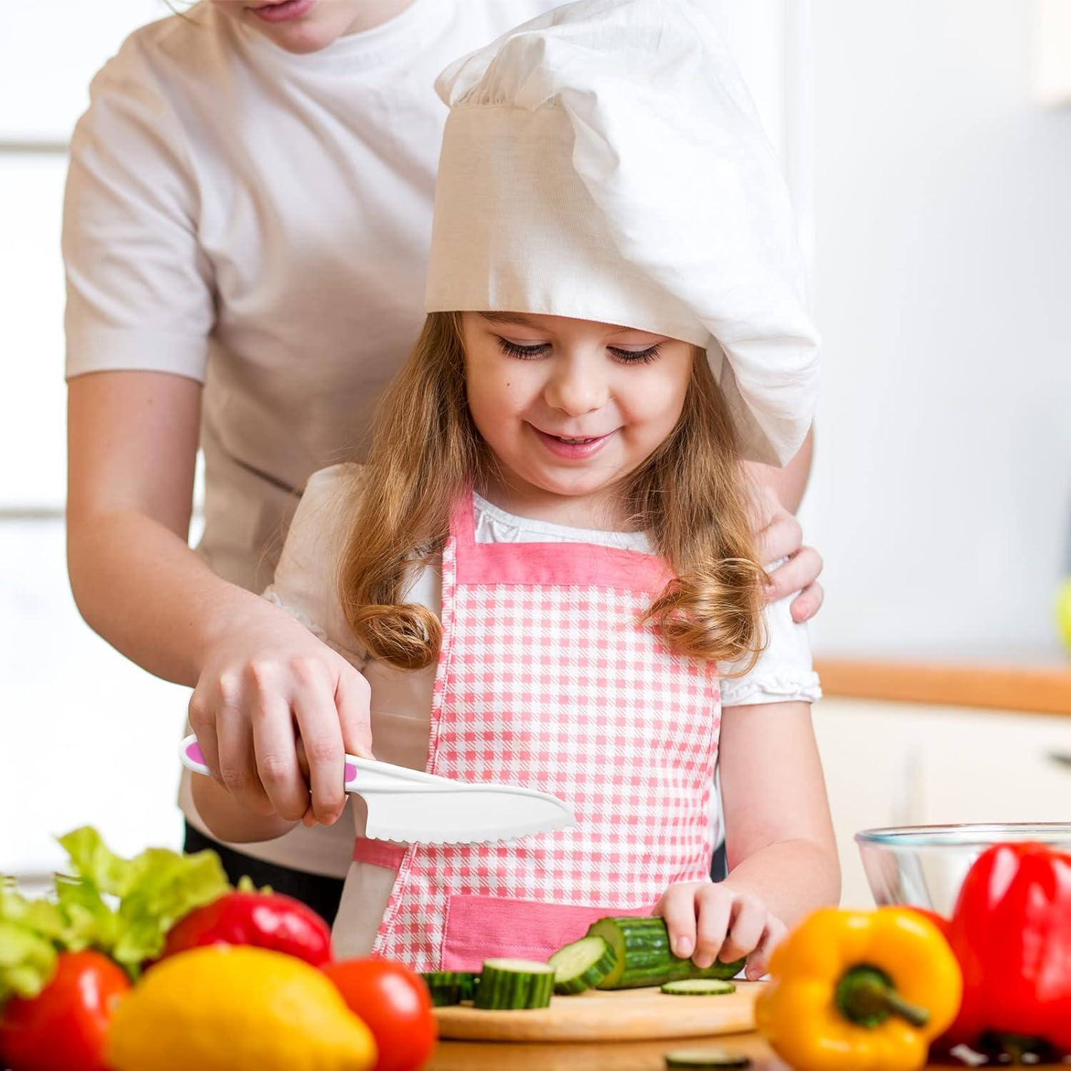 Set de Cuchillos de Cocina para Niños Zhehao - 7 Piezas