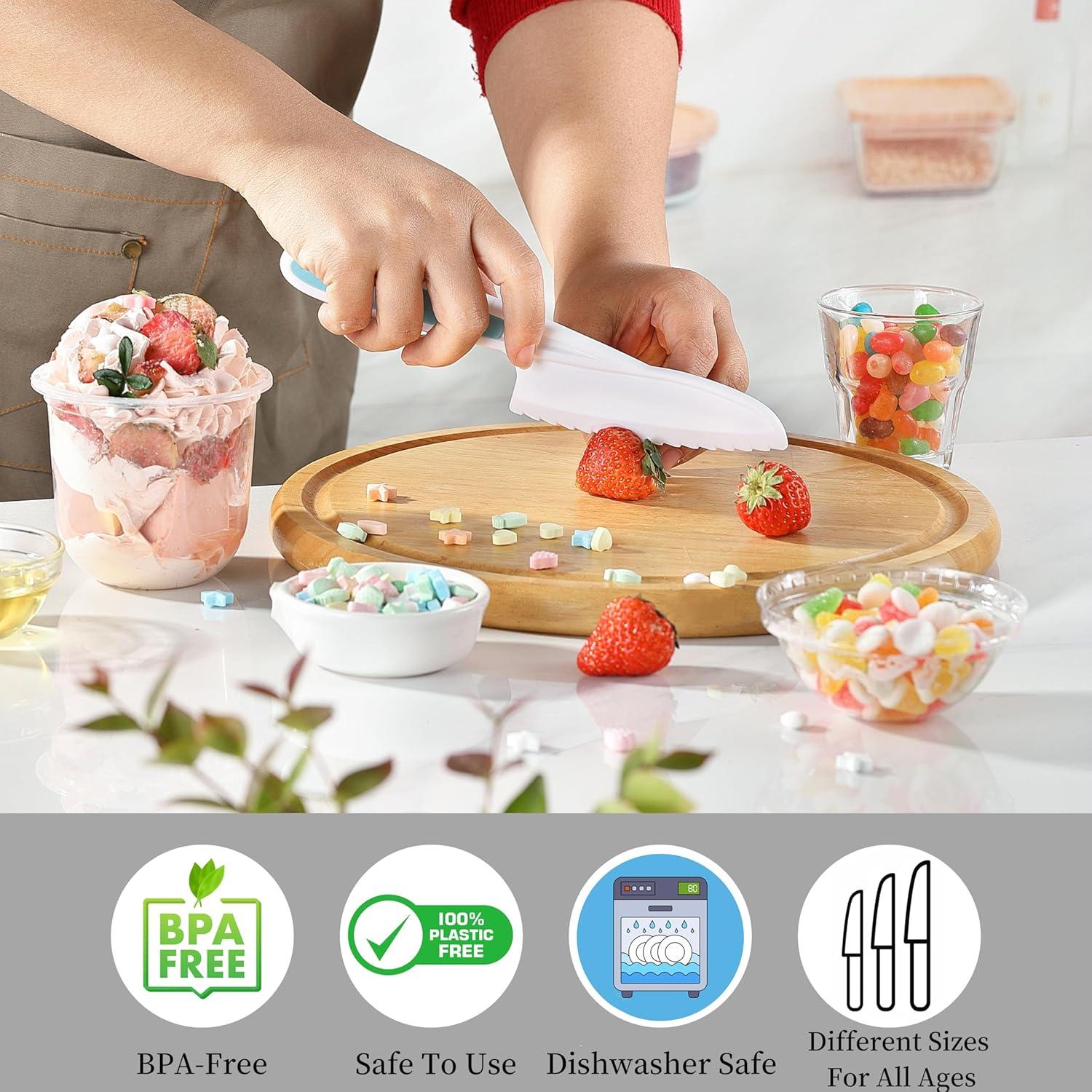 Juego de cuchillos para niños COKUMA - 3 tamaños seguros