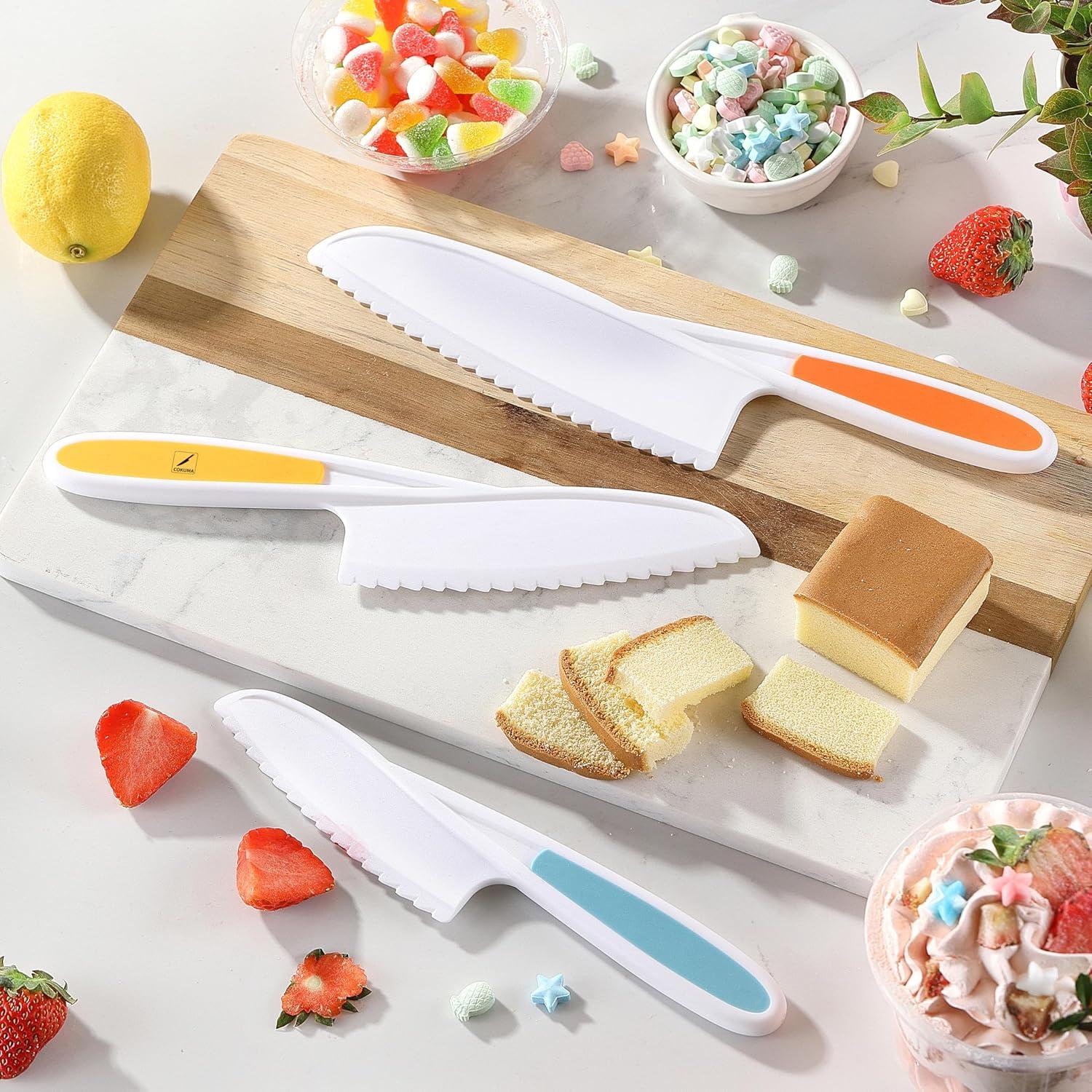 Juego de cuchillos para niños COKUMA - 3 tamaños seguros