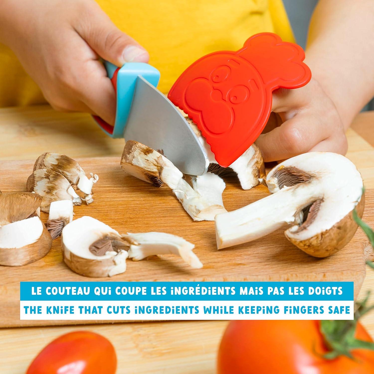 Cuchillo de cocina seguro para niños Chefclub Kids 10 cm