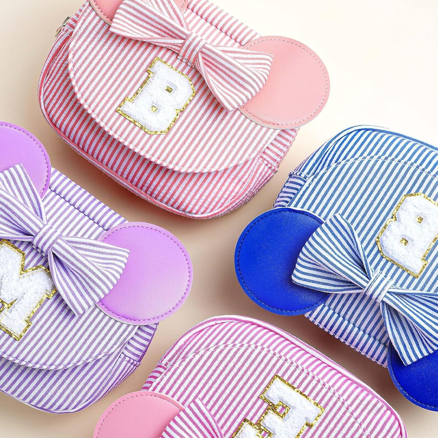 Bolsa de Cintura Rosa para Niñas con Iniciales Personalizadas