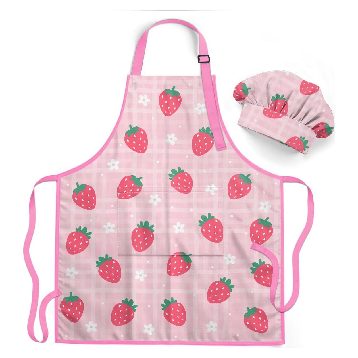 Conjunto de Delantal y Gorro de Chef Sandjest para Niños