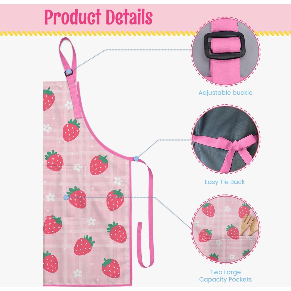 Conjunto de Delantal y Gorro de Chef Sandjest para Niños