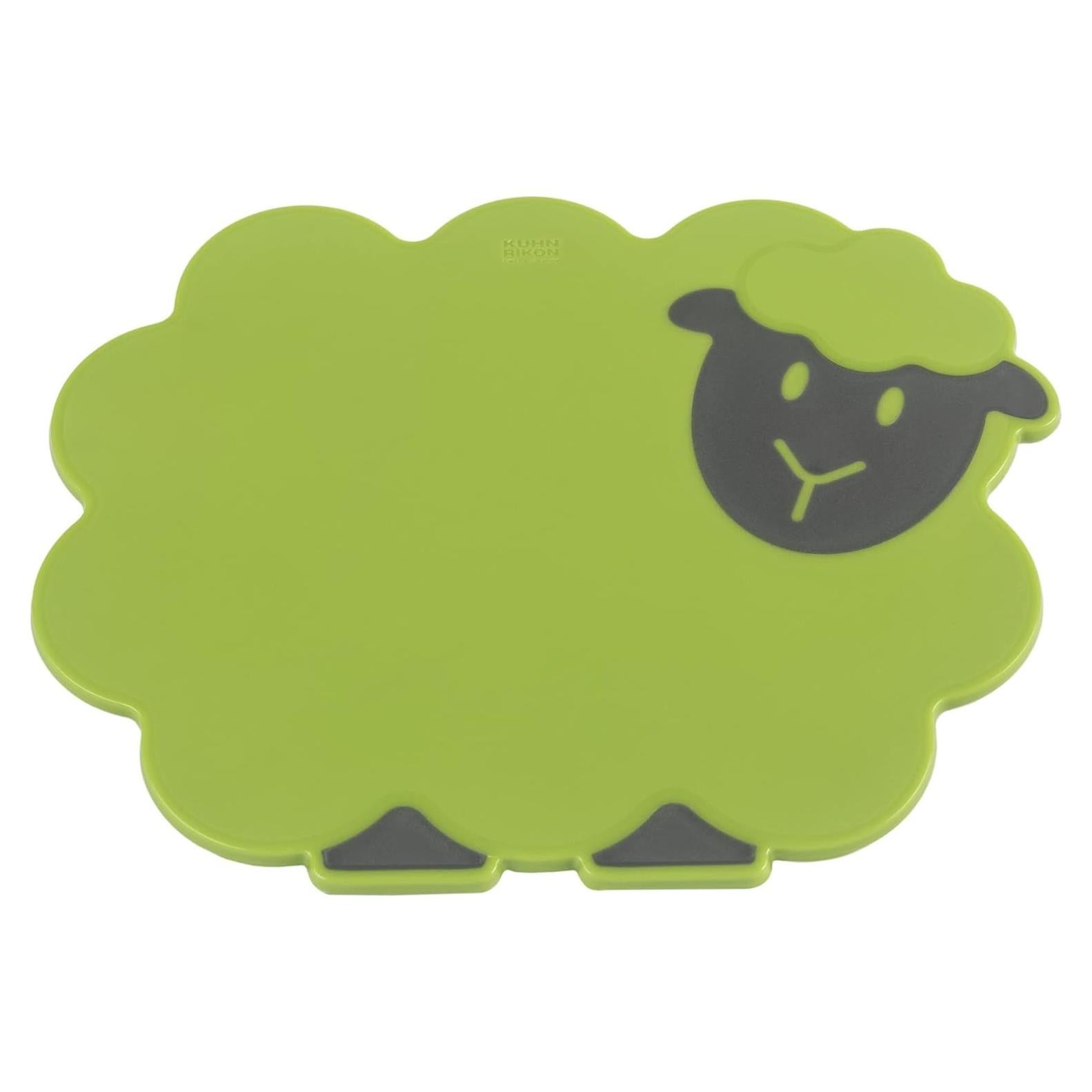 Tabla de Cortar Kuhn Rikon Kinderkitchen Oveja 24.9x23.1cm Verde