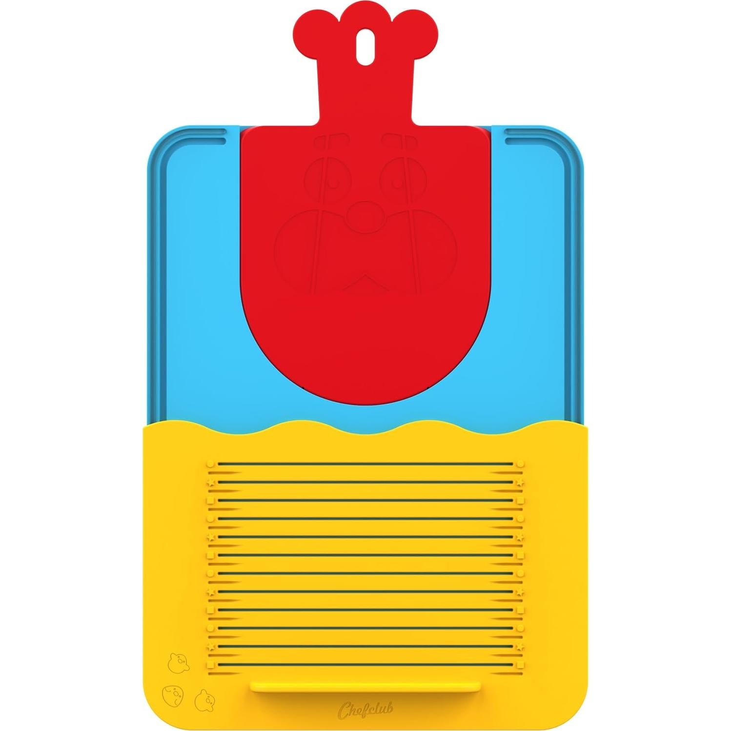 Kit de Tabla de Cortar Chefclub Kids - Antideslizante 39.9x24.1cm