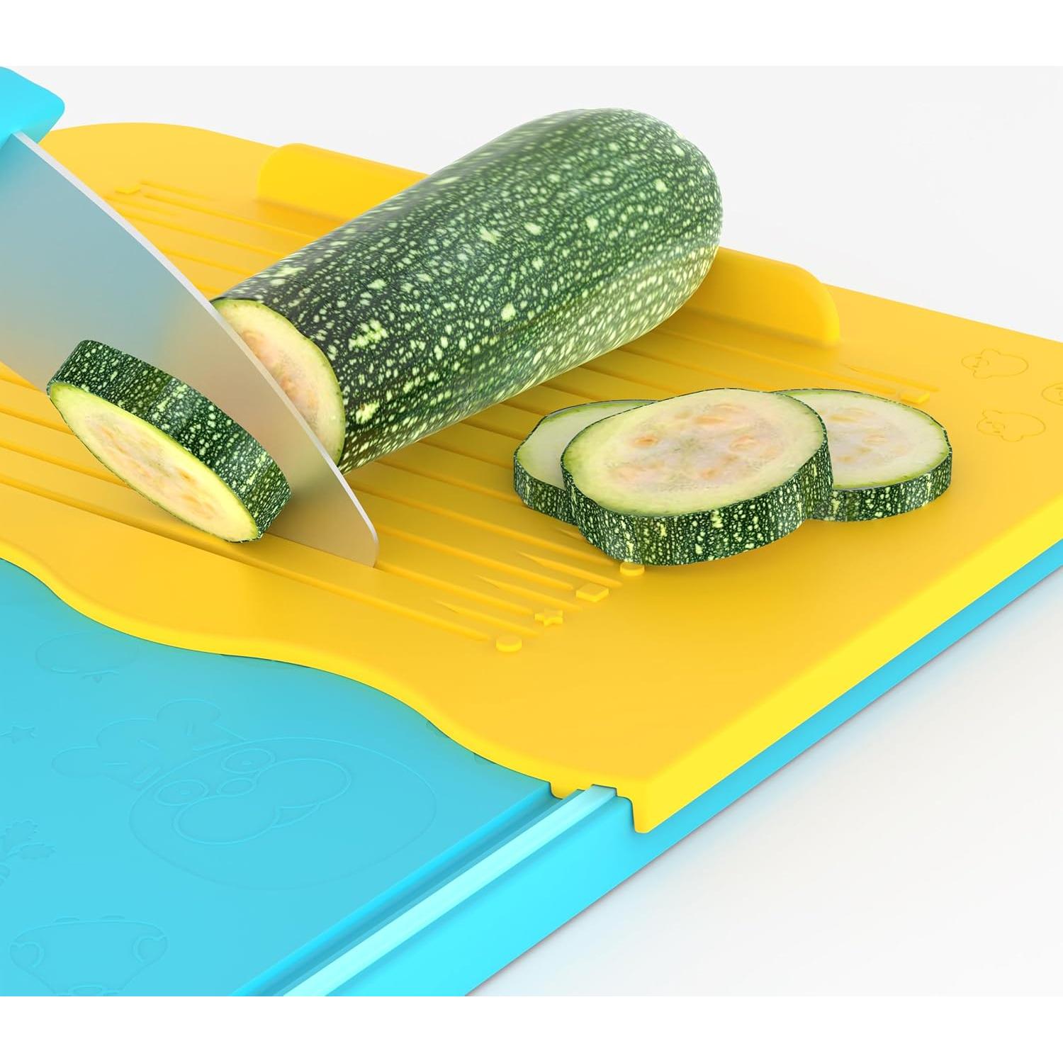 Kit de Tabla de Cortar Chefclub Kids - Antideslizante 39.9x24.1cm