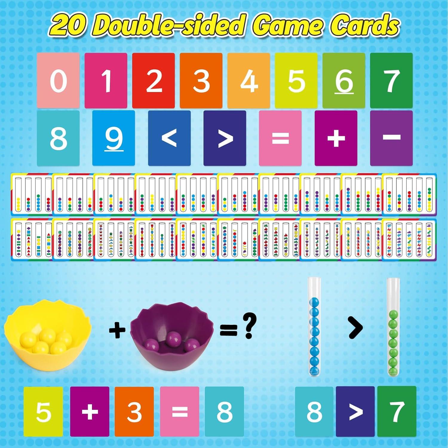 Juguete educativo de conteo y clasificación de colores Broytain