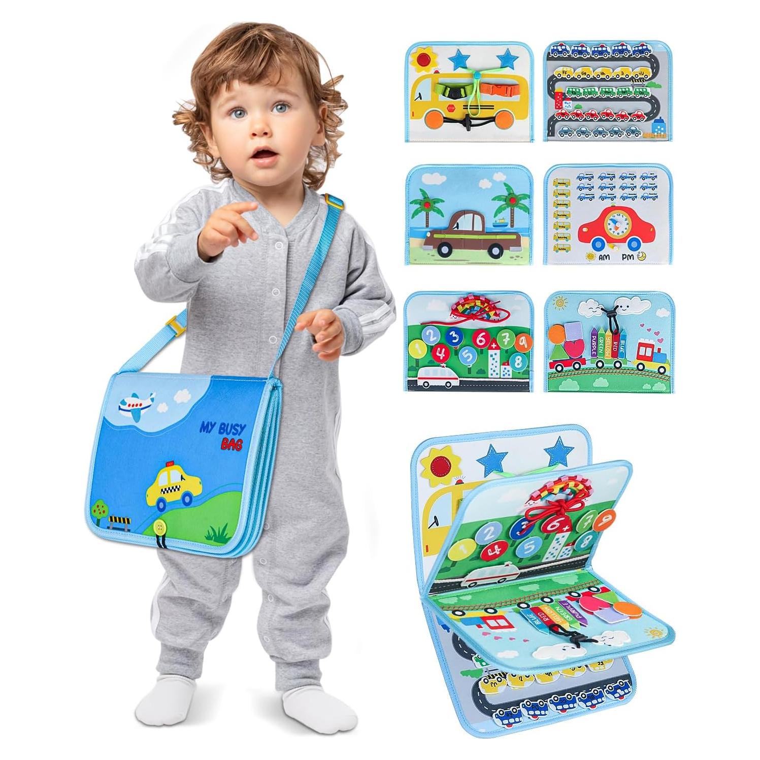 Tablero Ocupado Montessori Primo Lines Azul 280g 1-6 Años