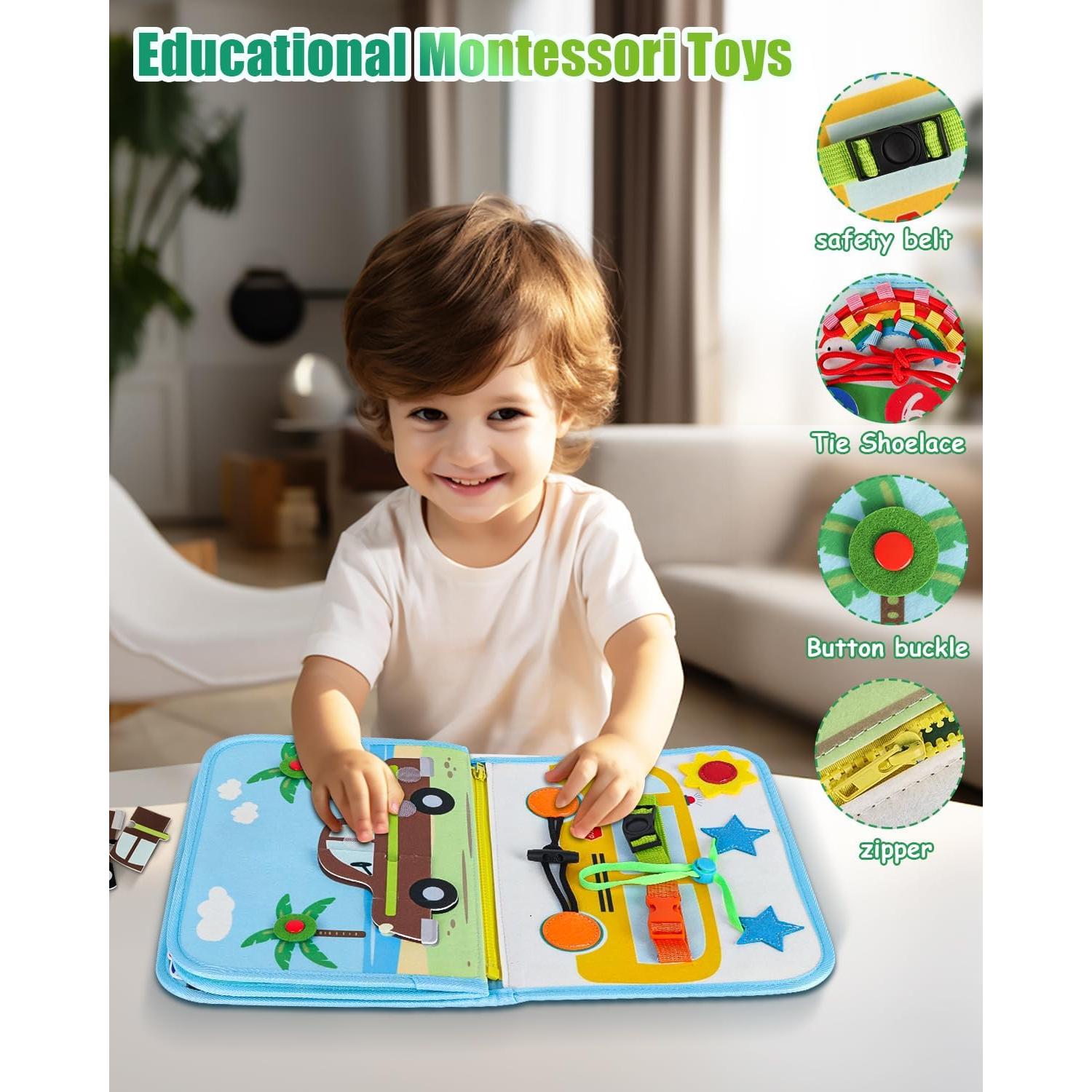 Tablero Ocupado Montessori Primo Lines Azul 280g 1-6 Años