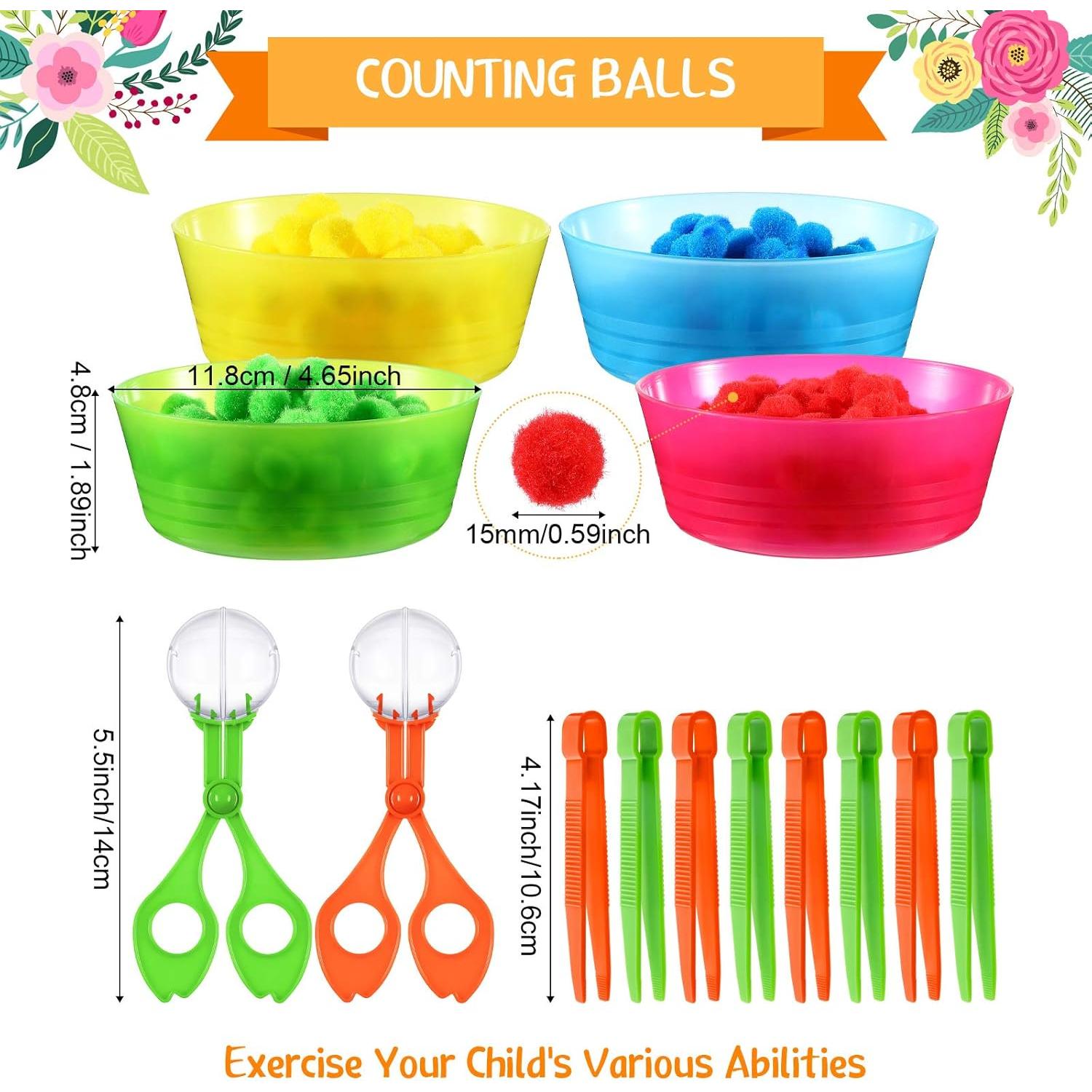 138 Piezas Juguetes Educativos Honoson para Habilidades Motoras