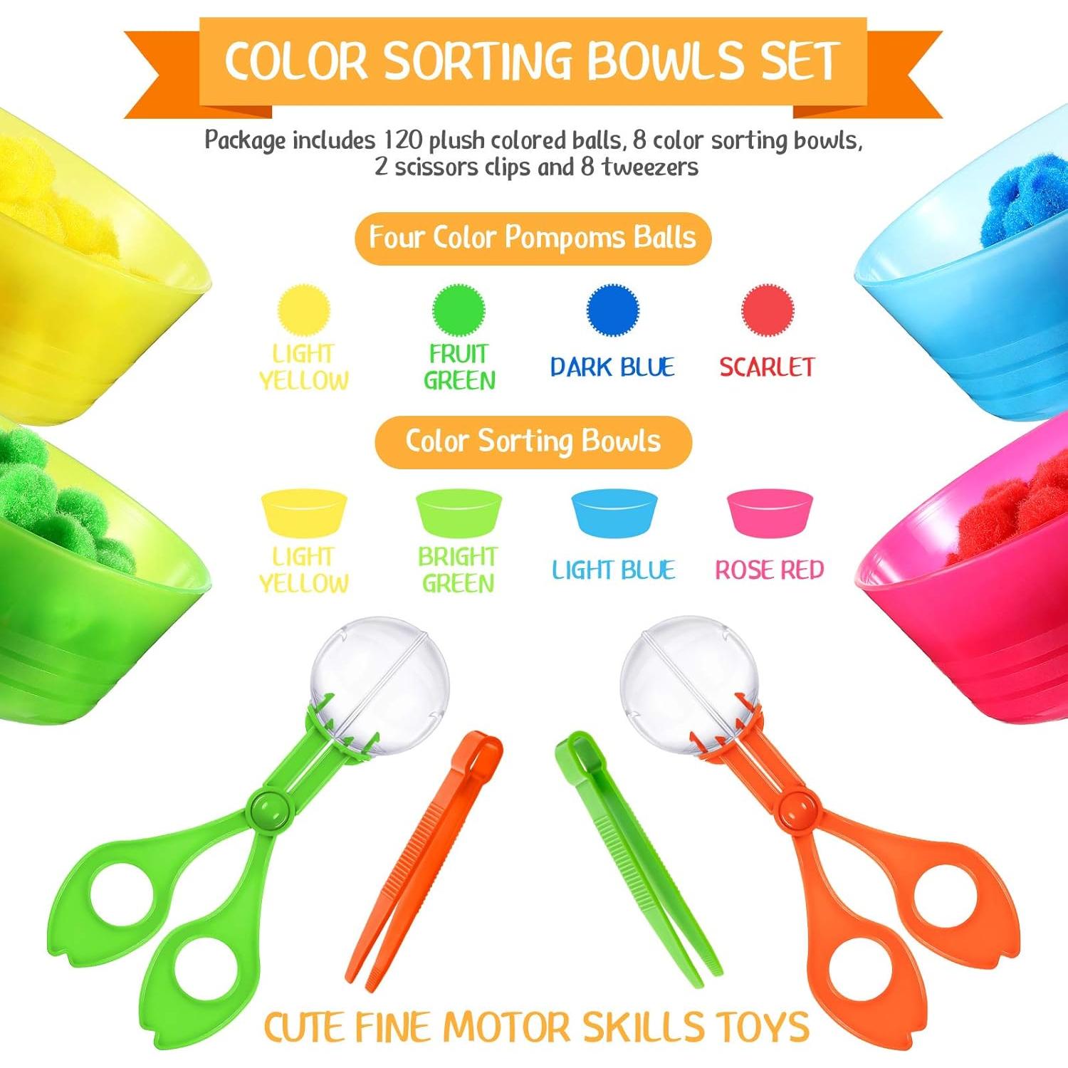 138 Piezas Juguetes Educativos Honoson para Habilidades Motoras