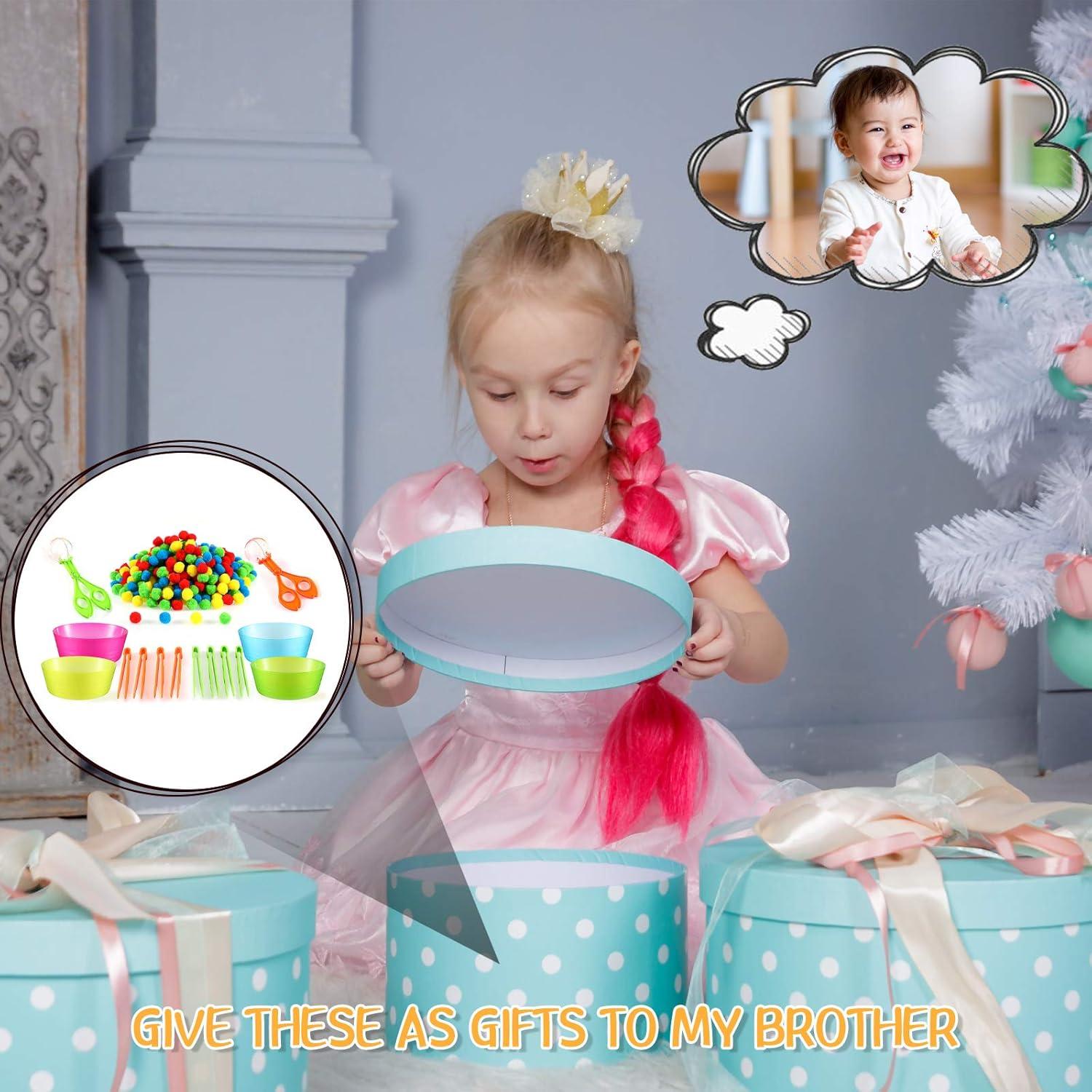 138 Piezas Juguetes Educativos Honoson para Habilidades Motoras