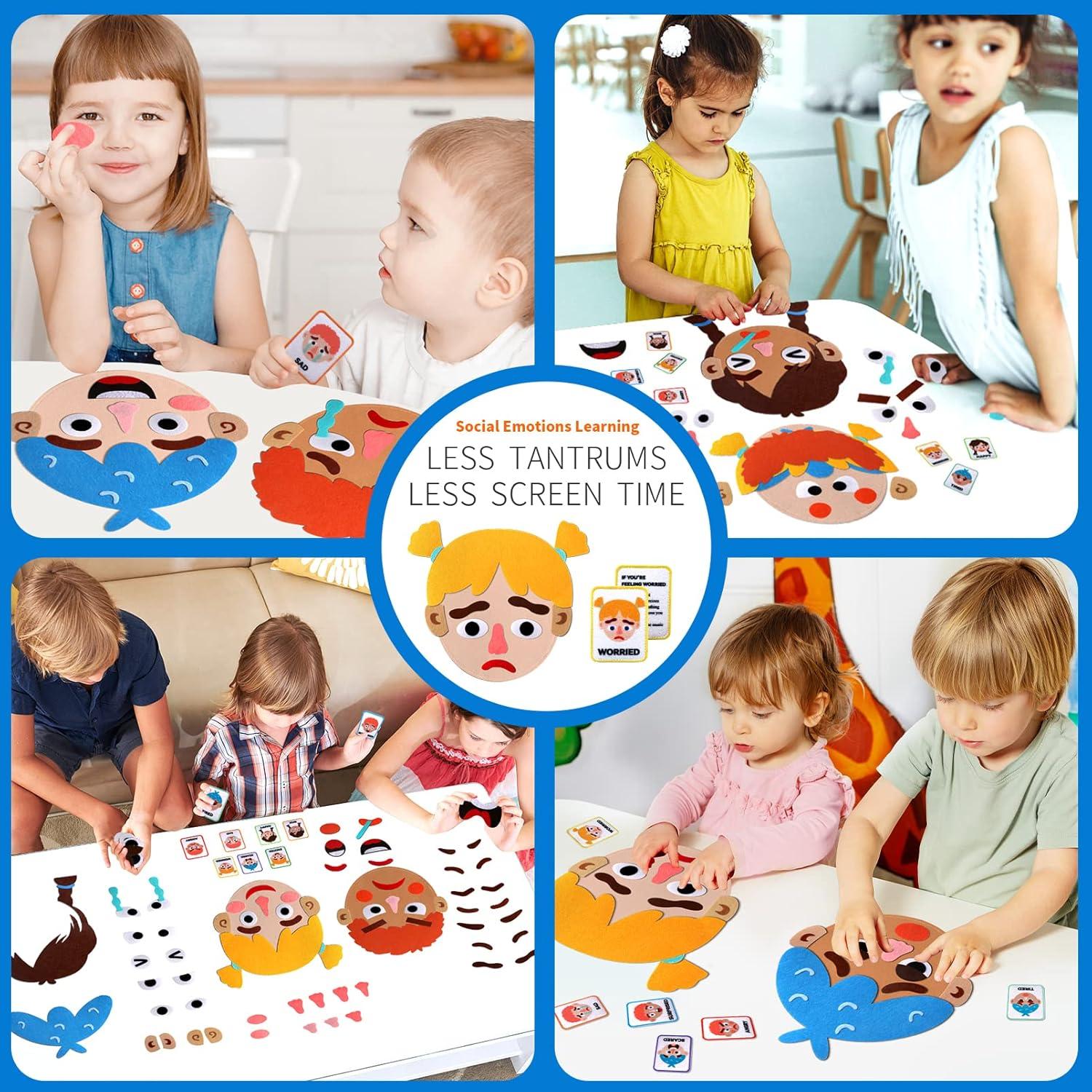 Juguetes Sensoriales Craftstory 86 Pcs Montessori para Niños