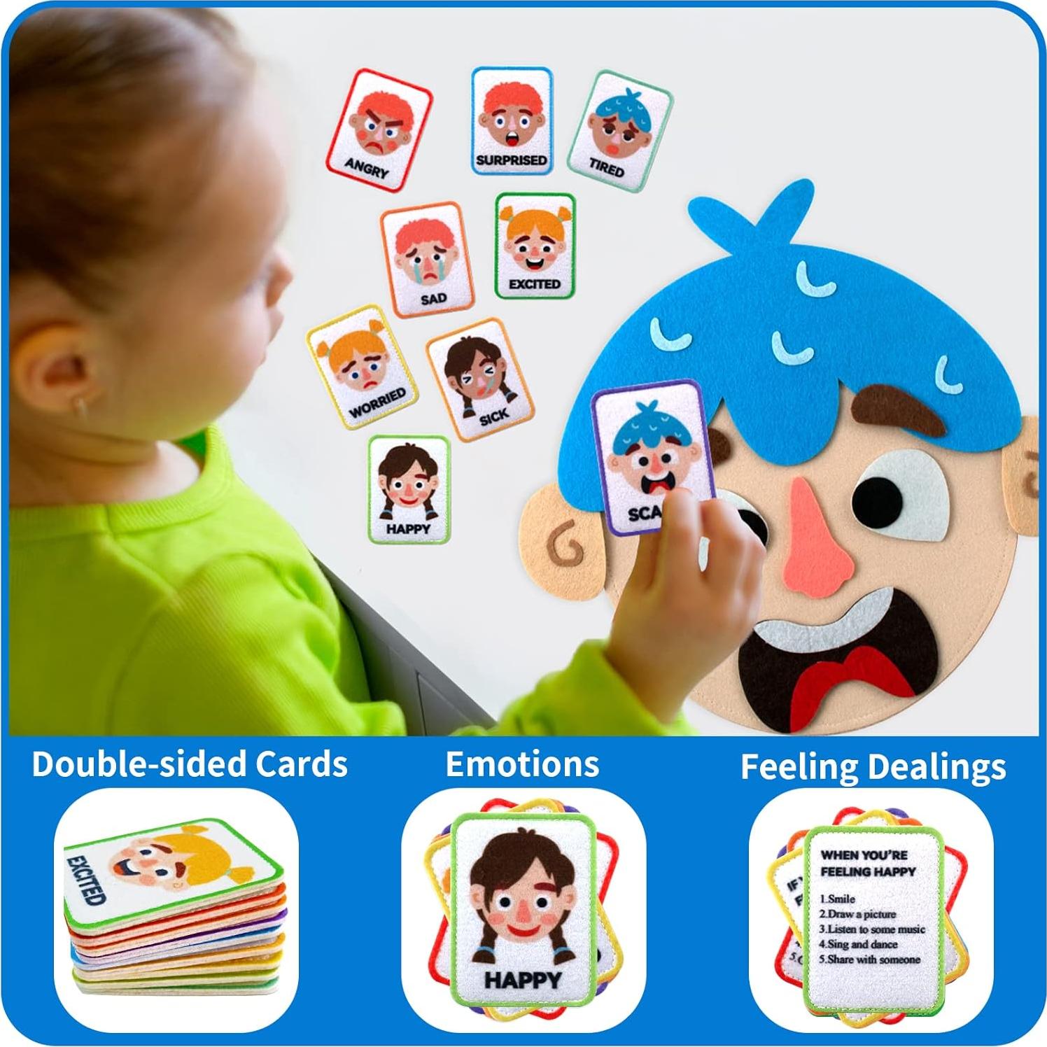 Juguetes Sensoriales Craftstory 86 Pcs Montessori para Niños