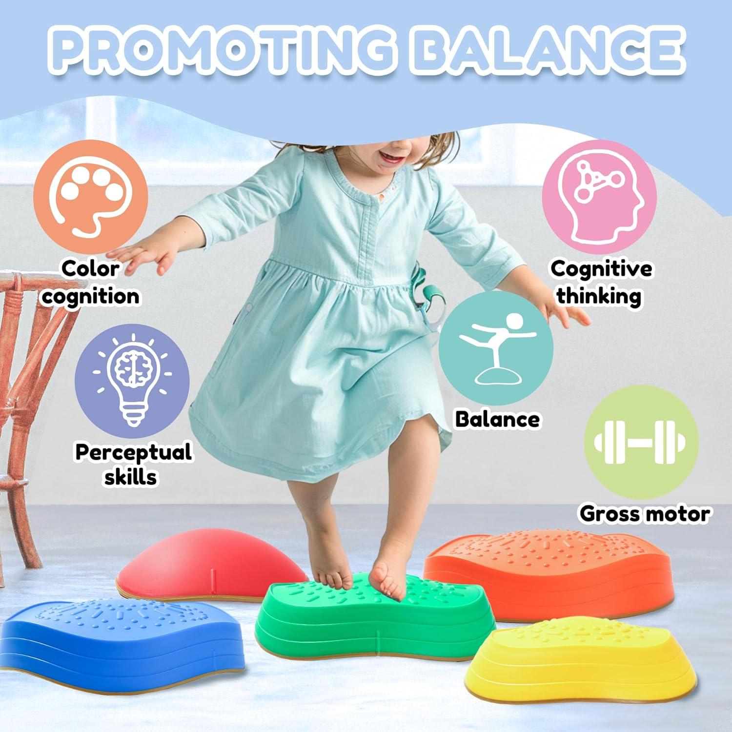 Piedras de Equilibrio Domaxarts para Niños - Set 5 Piezas