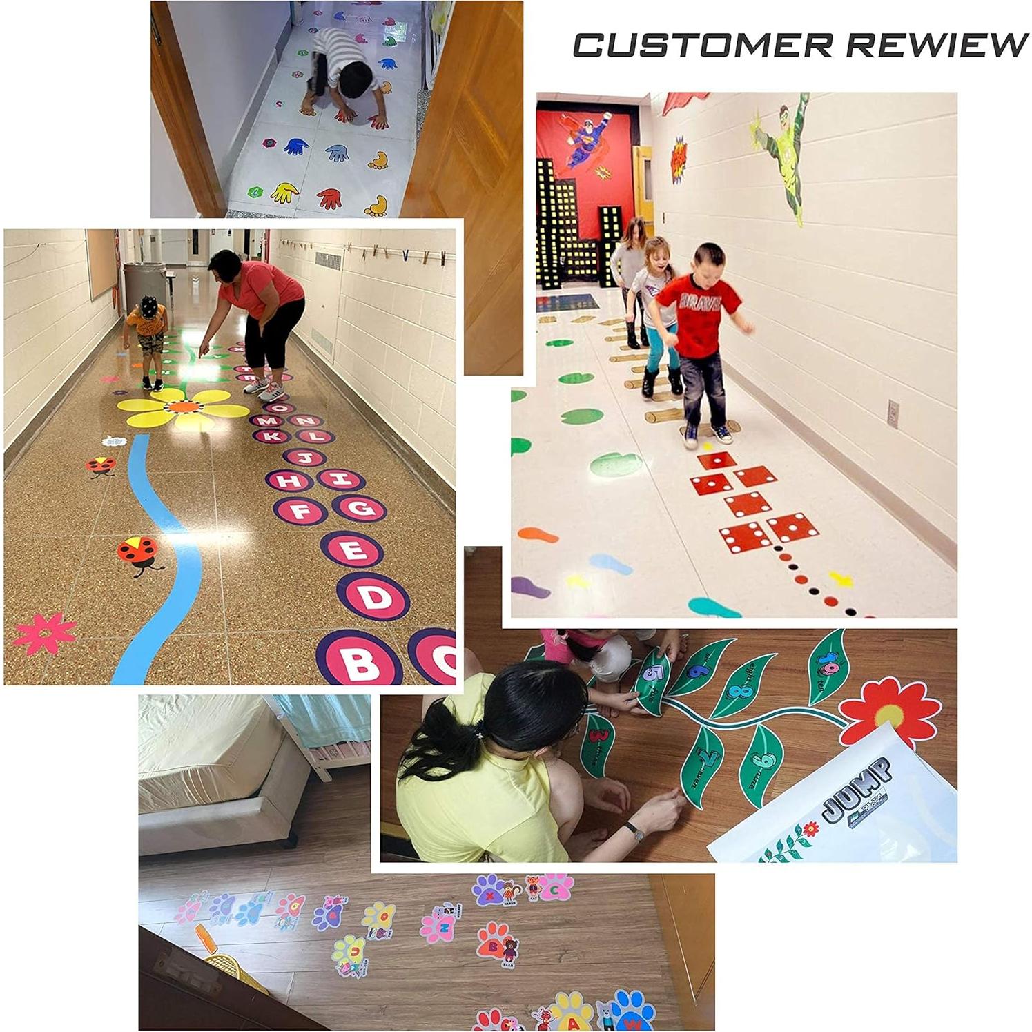 Calcomanías Sensoriales HK Studio - Juego de Saltos de Rana