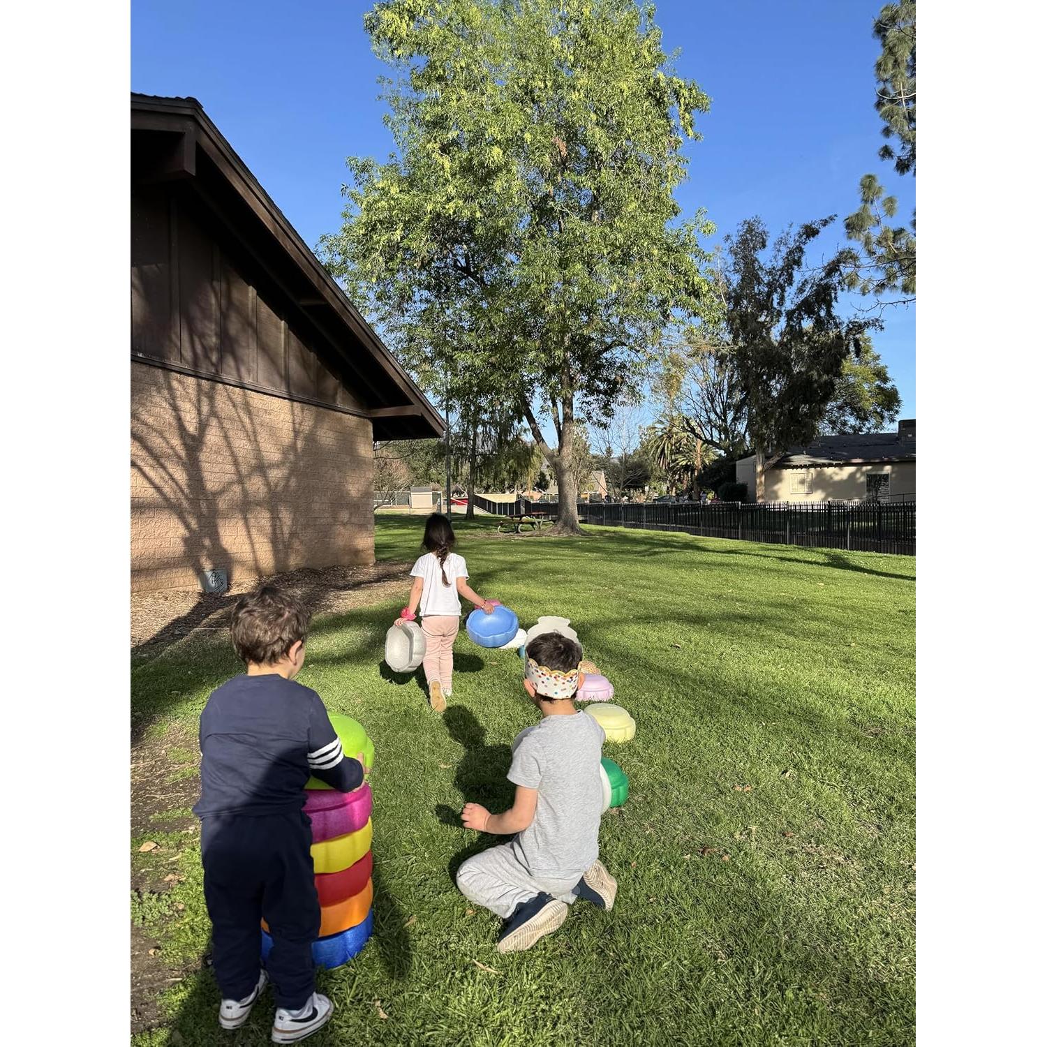 Juego de Piedras de Paso EPP - Brillos de Unicornio - 6 Piezas