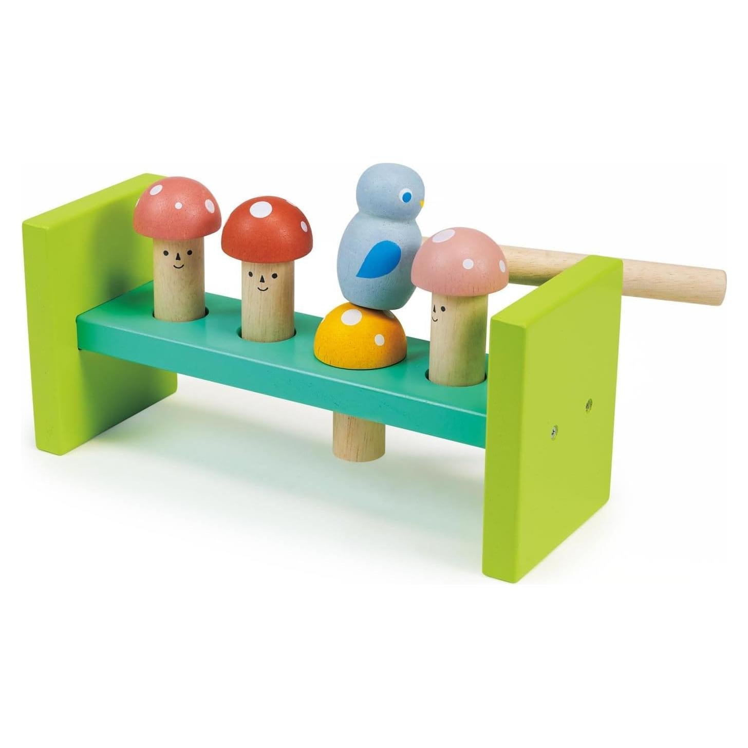 Juguete Martillo del Bosque Mentari - Banco de Golpes 6pc