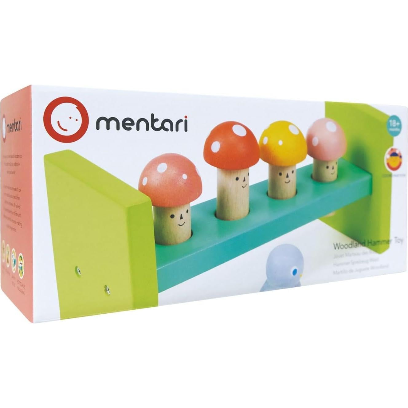 Juguete Martillo del Bosque Mentari - Banco de Golpes 6pc