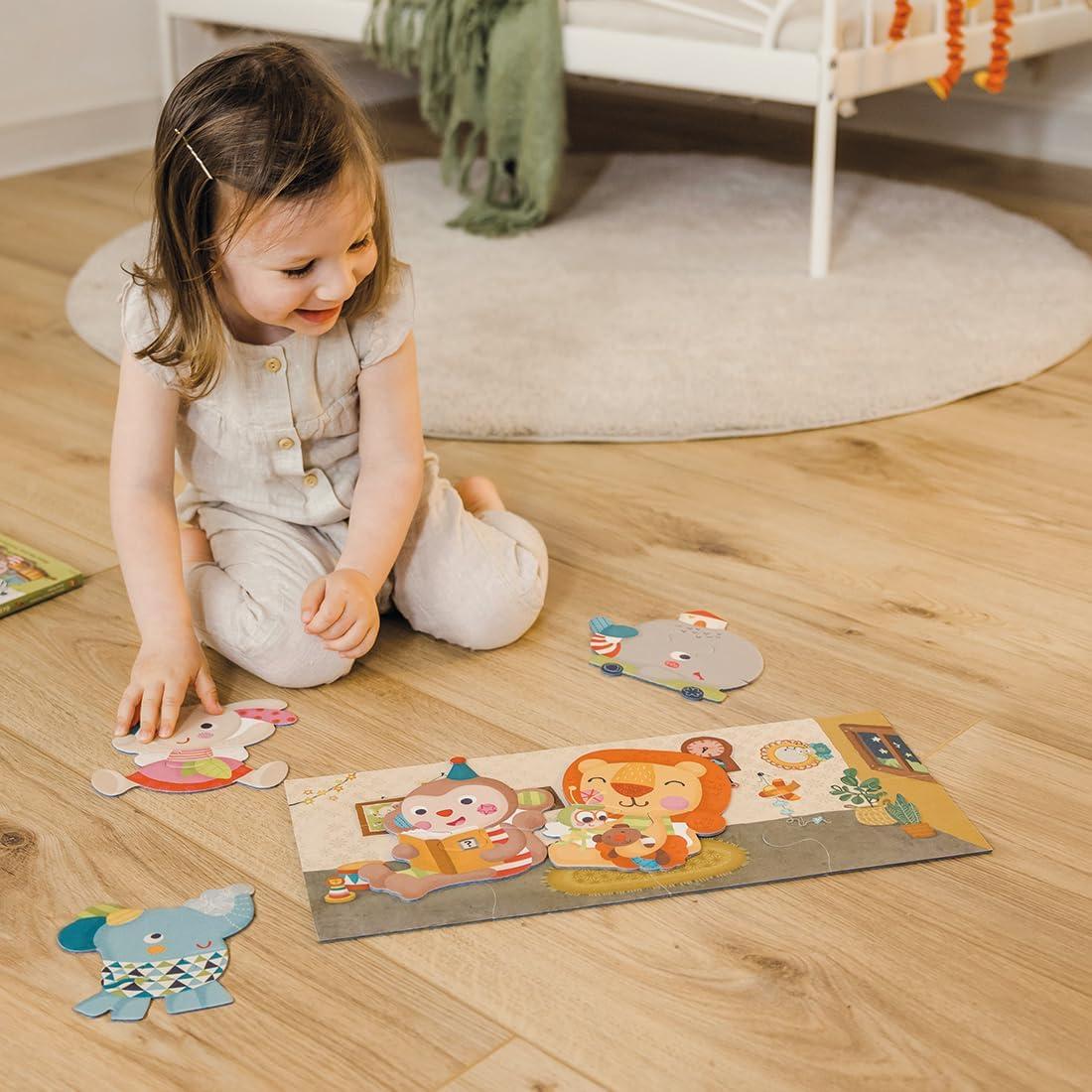 Puzzles Educativos Bababoo 18 Piezas para Niños 18+ Meses