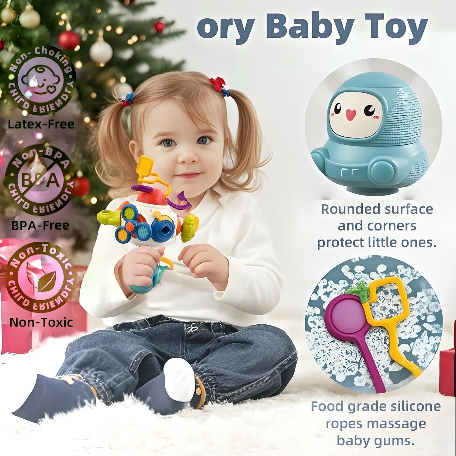 Cubo Ocupado Espacial MOONTOY - Juguete Montessori 8-en-1