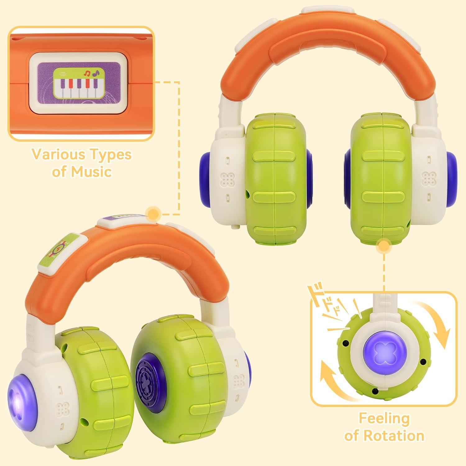 Juguete Musical Sensorial Montessori MPQMPQ para Bebés 6-18 Meses