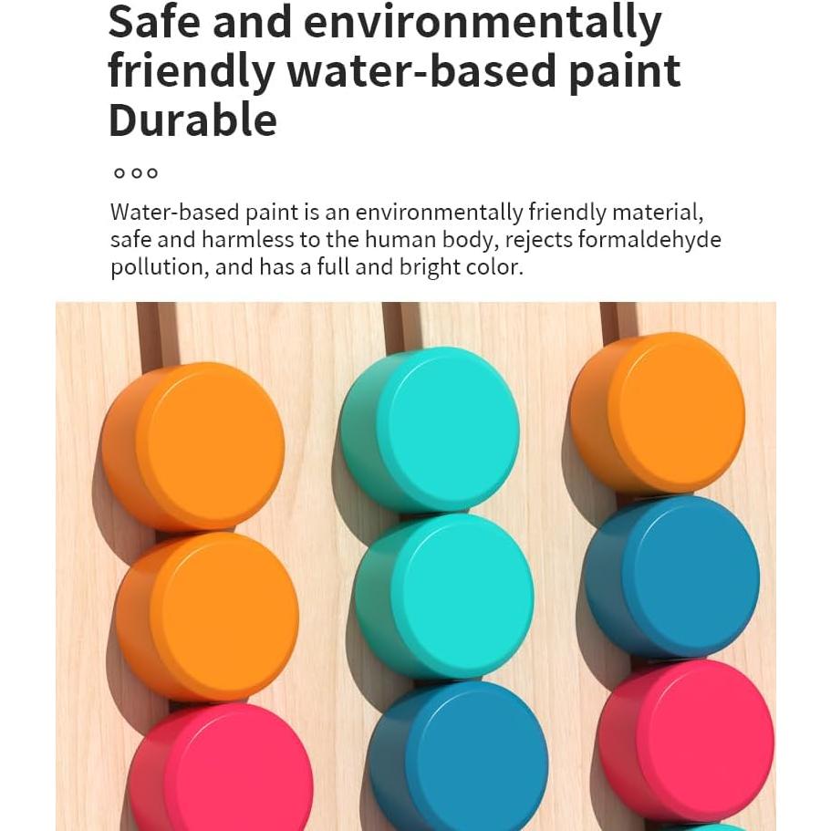 Juego de Ajedrez Educativo EduLand Montessori 22.4x15cm