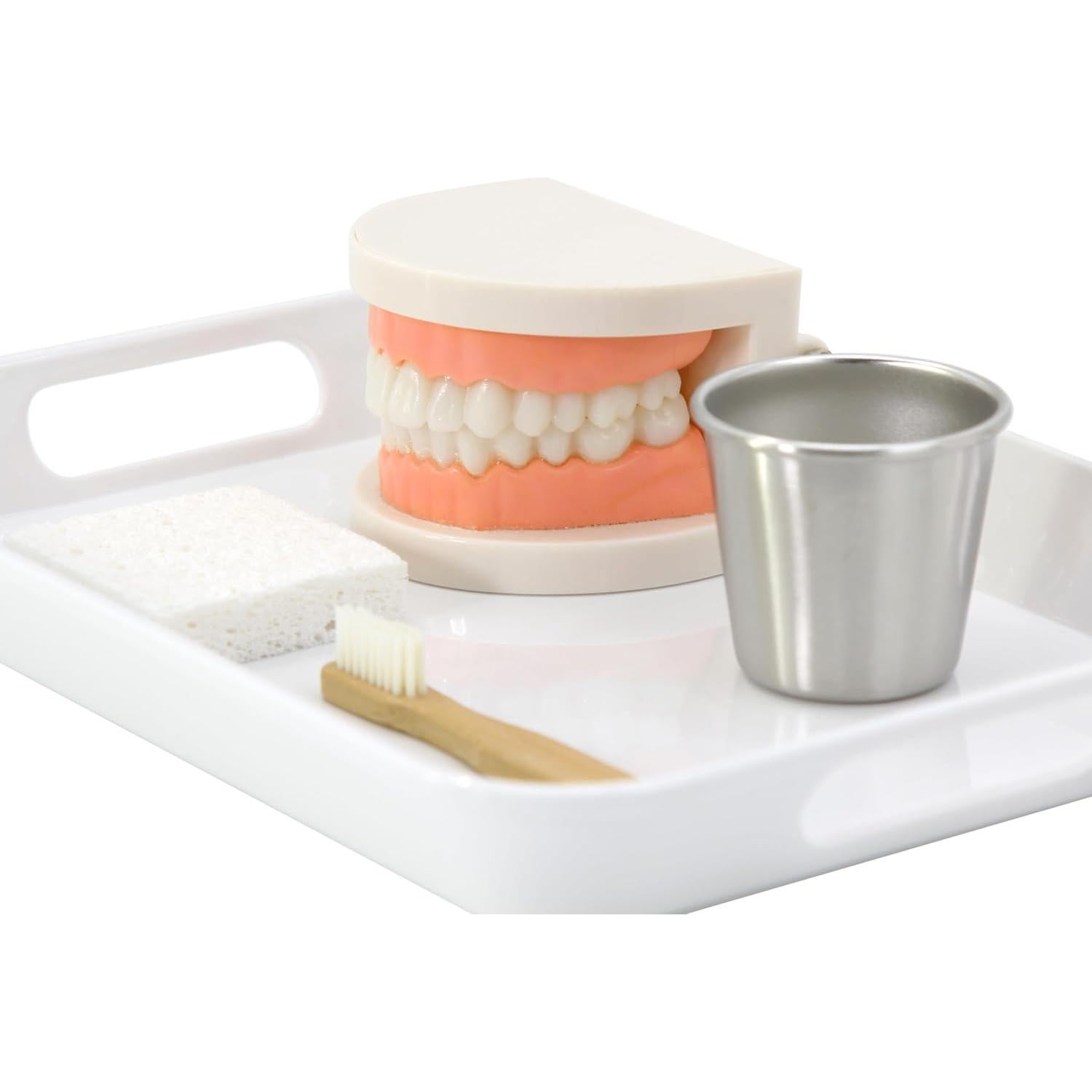 Bandeja de Presentación para Cepillado de Dientes Kiddison - Montessori