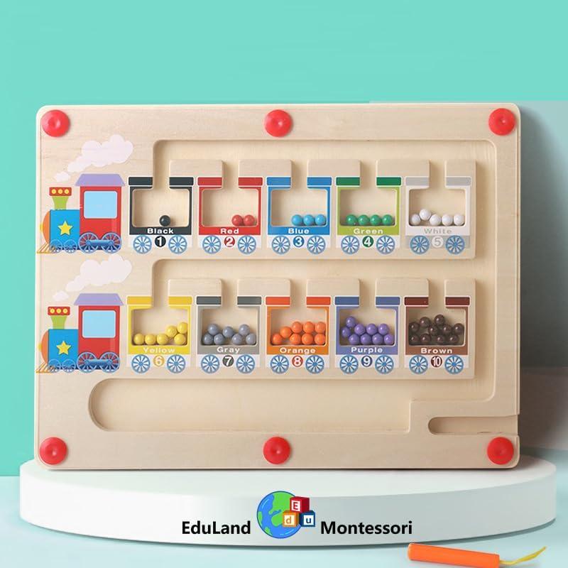 Laberinto Magnético de Bolas EduLand Montessori 3-7 Años