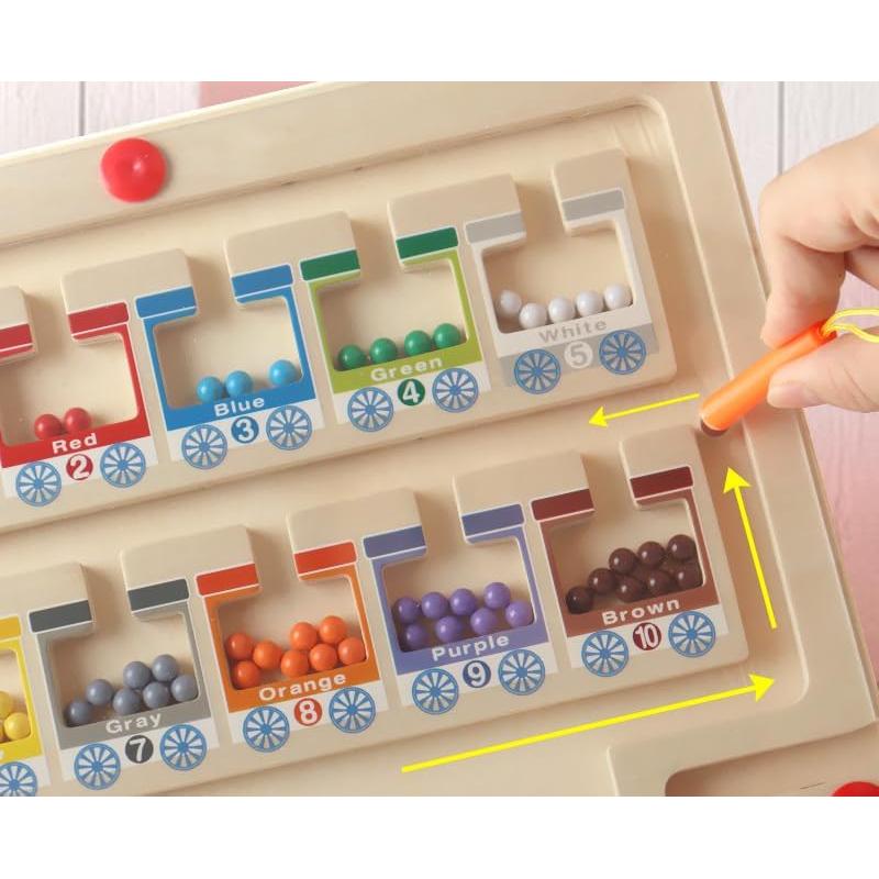 Laberinto Magnético de Bolas EduLand Montessori 3-7 Años