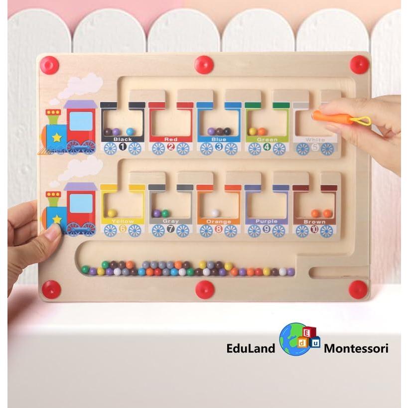 Laberinto Magnético de Bolas EduLand Montessori 3-7 Años