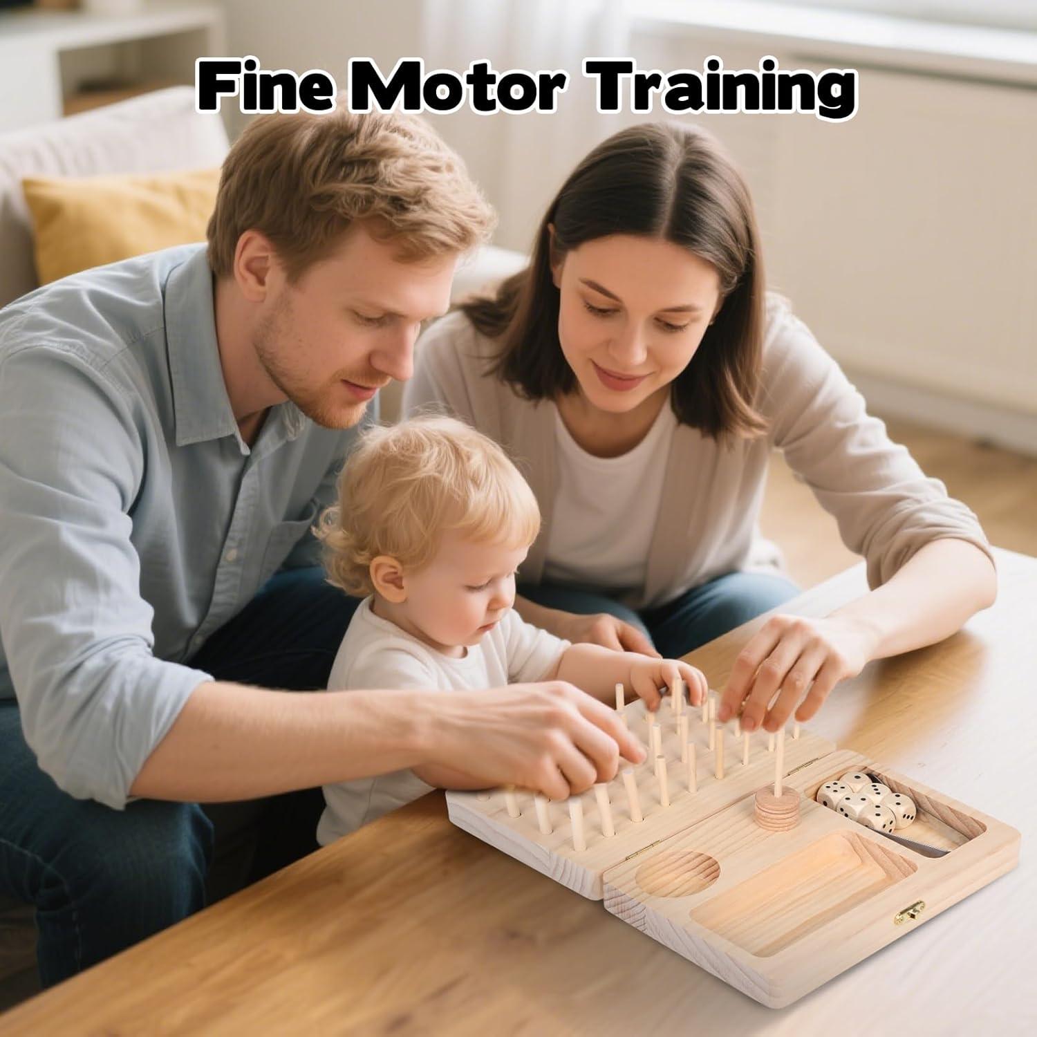 Tablero de Clavos de Madera CODOHI para Terapia de Mano