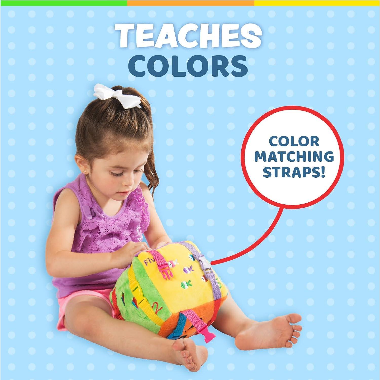 Cubo de Bingo de Juguete Buckle para Niños 12 meses a 4 años