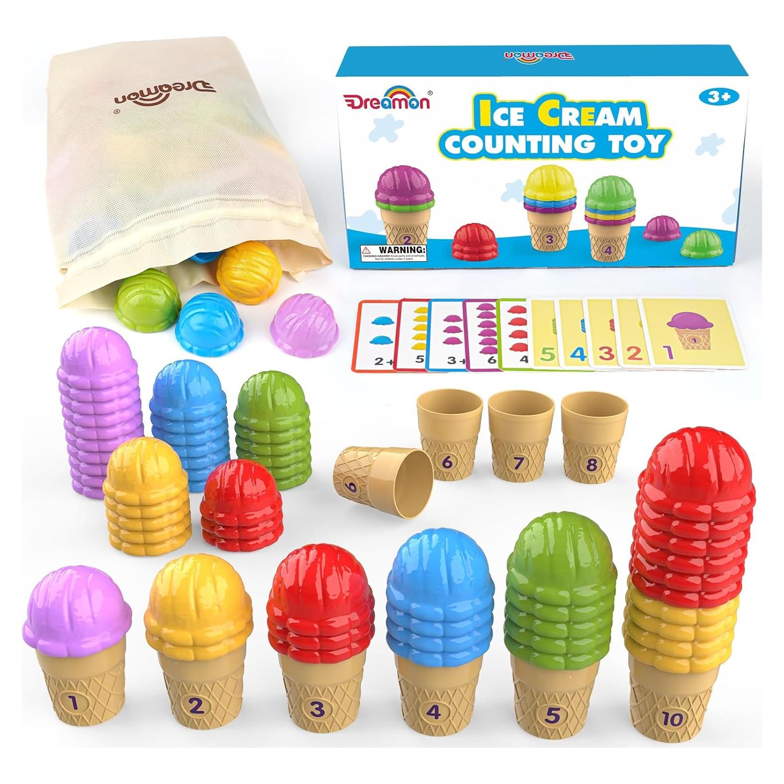 Juguetes de Clasificación de Colores Dreamon - 76 Piezas Montessori