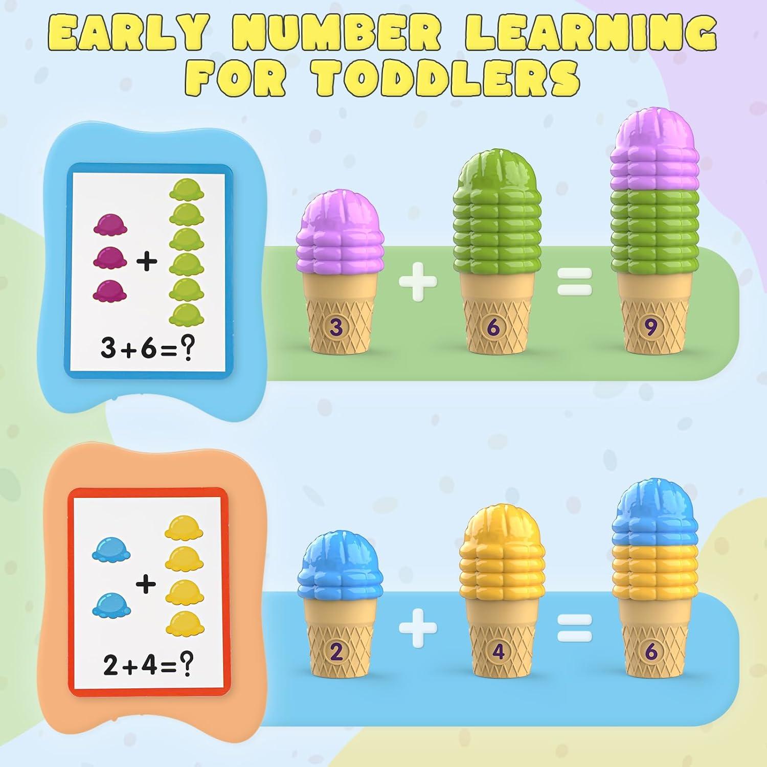 Juguetes de Clasificación de Colores Dreamon - 76 Piezas Montessori