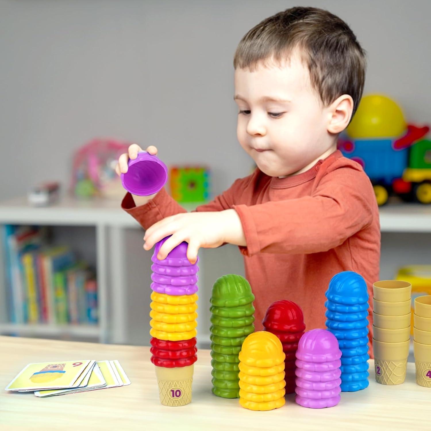 Juguetes de Clasificación de Colores Dreamon - 76 Piezas Montessori