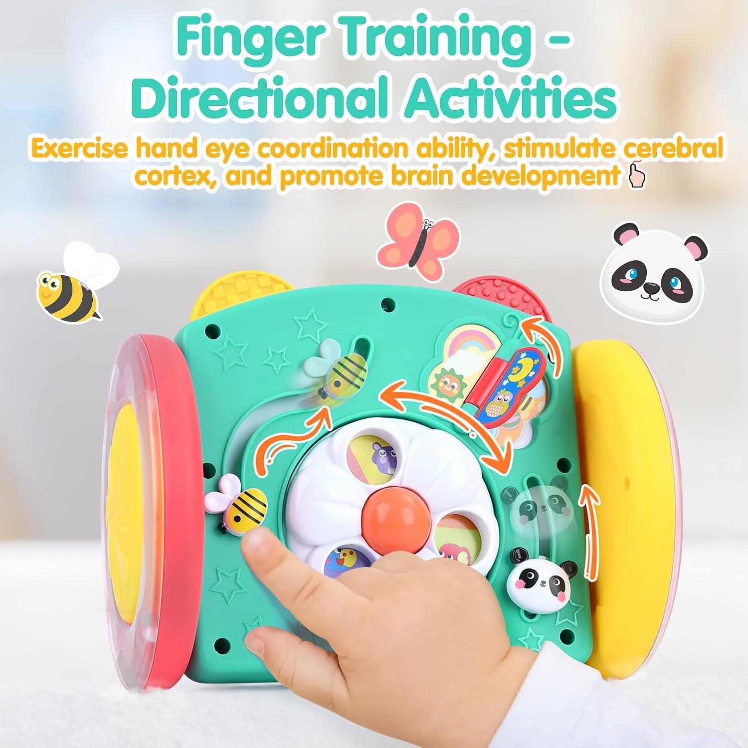 Espejo de Actividad para Bebés PLAY Tummy Time 0-12 Meses