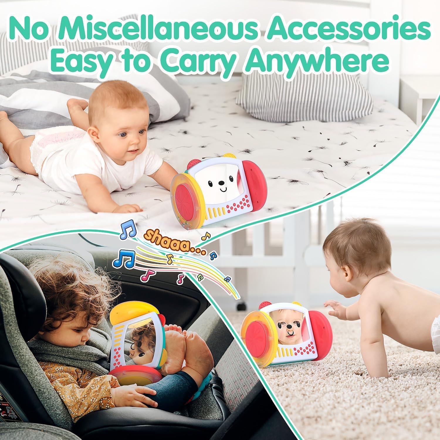 Espejo de Actividad para Bebés PLAY Tummy Time 0-12 Meses