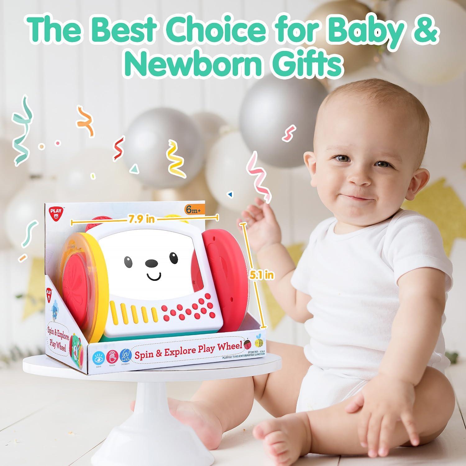 Espejo de Actividad para Bebés PLAY Tummy Time 0-12 Meses