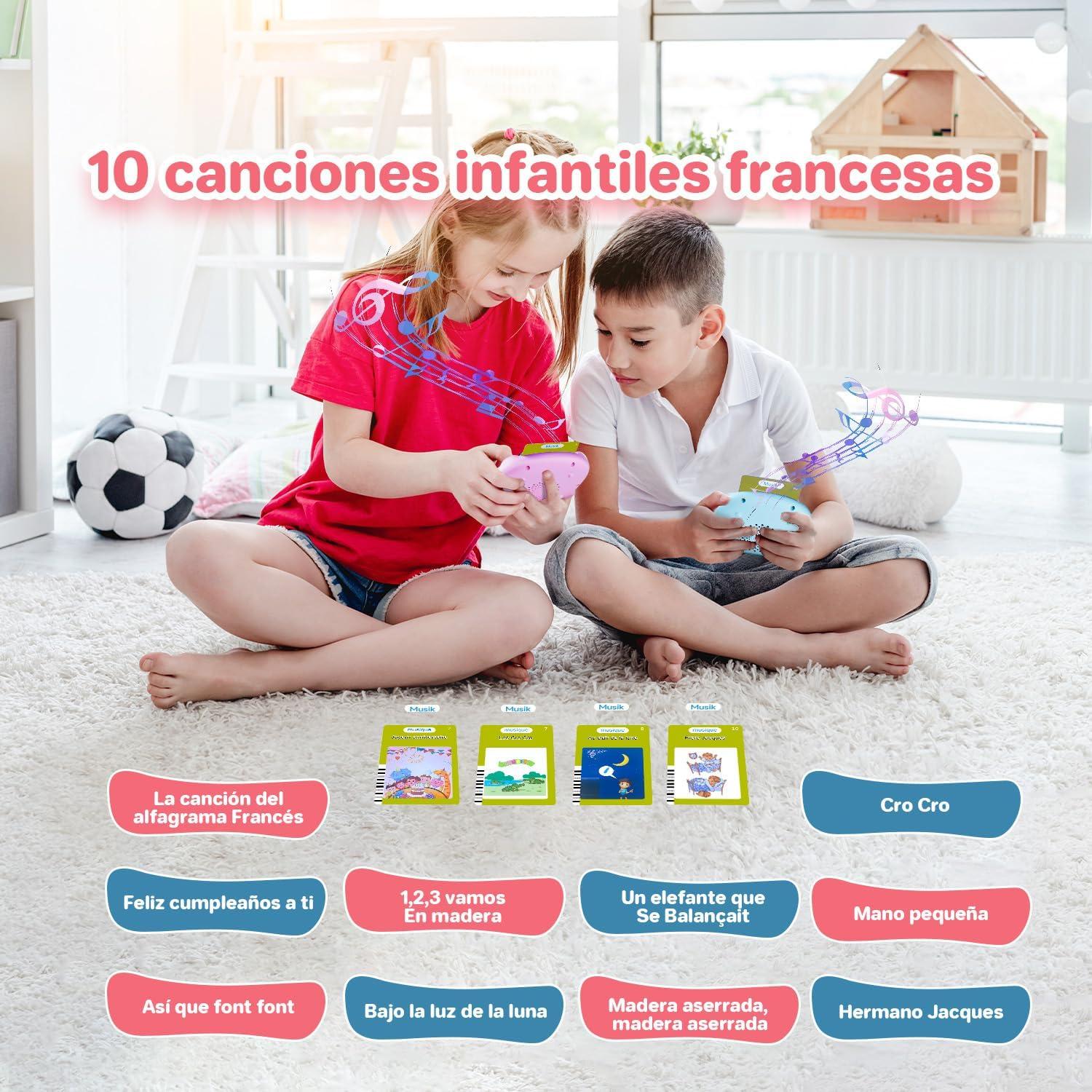 Tarjetas de Flash Educativas AHJ en Español e Inglés 510 Palabras