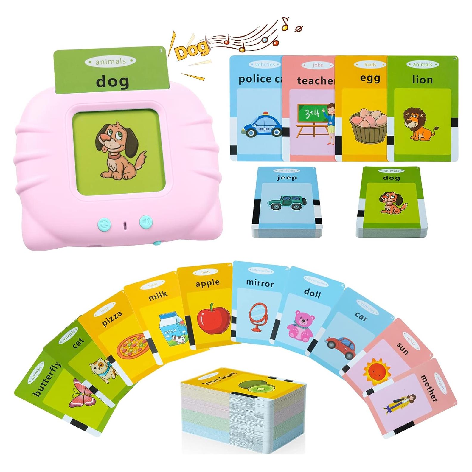 Juguete Sensorial QuTZ 224 Tarjetas para Niños 2-6 Años