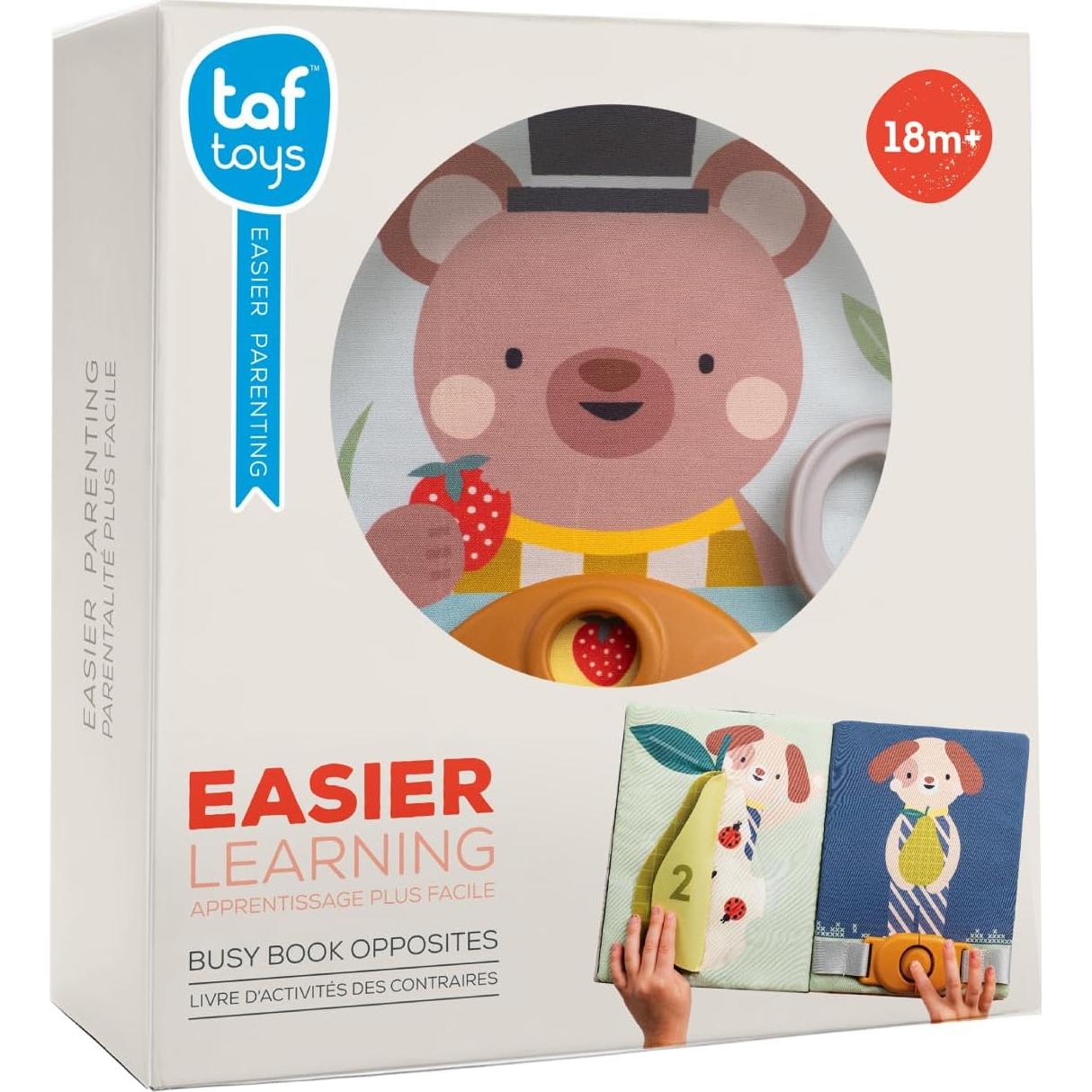 Libro Ocupado Taf Toys Montessori 1-3 Años - Actividades Interactivas