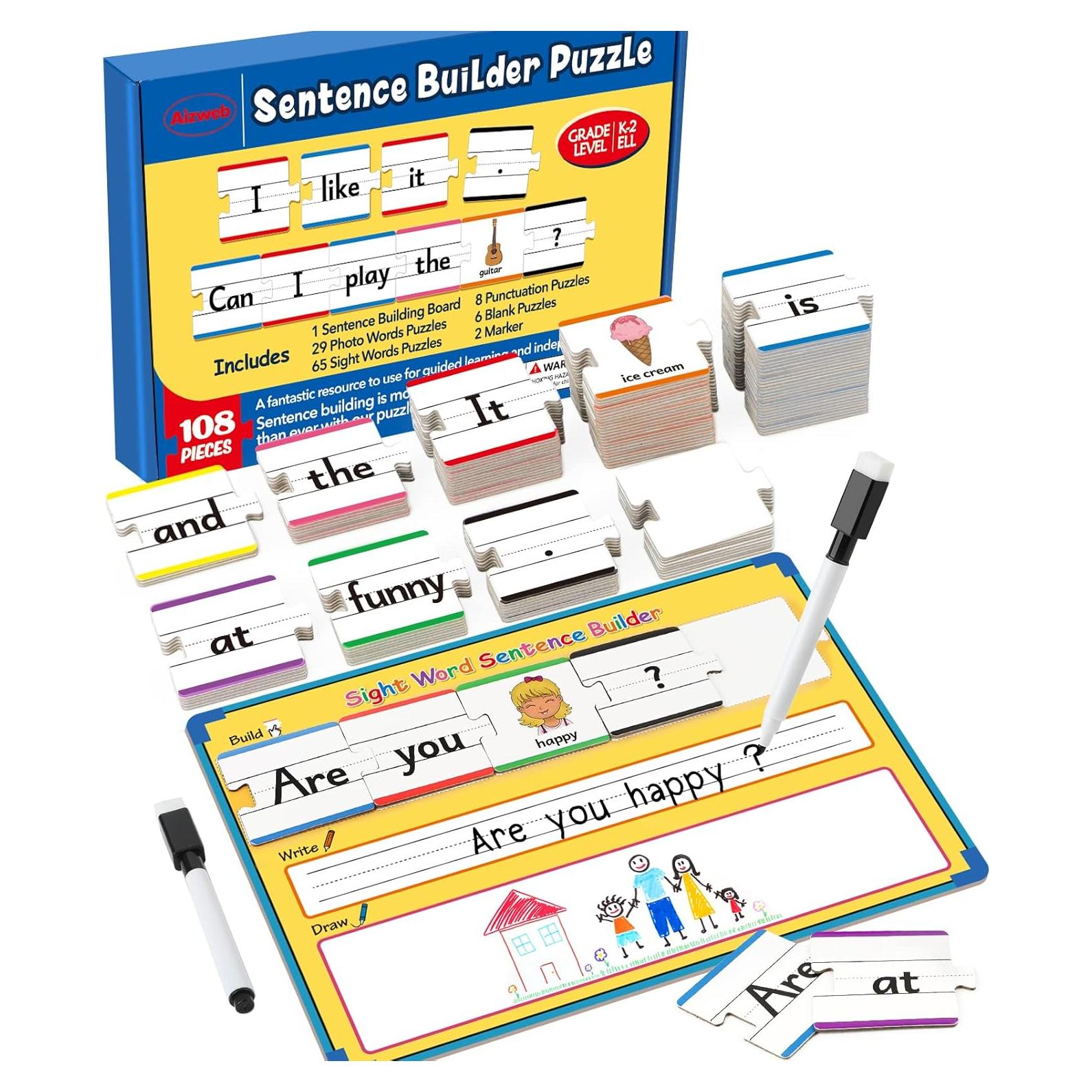 Juego de Palabras de Vista Aizweb para Jardín de Infancia