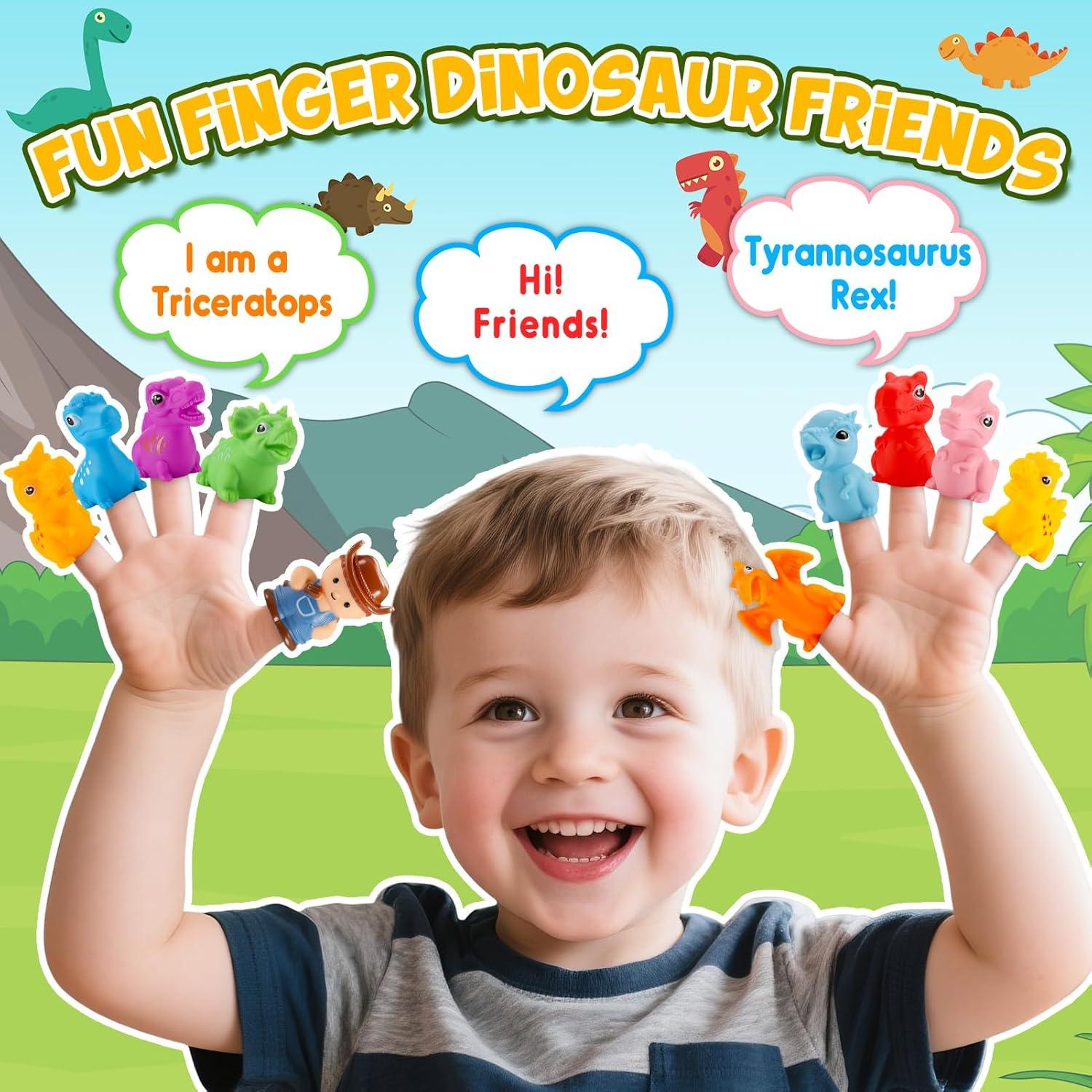 Juguete de Aprendizaje Montessori IPORUP Tren Dinosaurios 32x21 cm