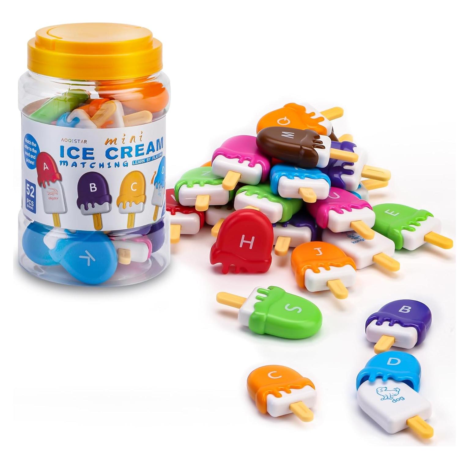 Juguete Educativo de Helado FQKIOMY para Niños 1-3 Años