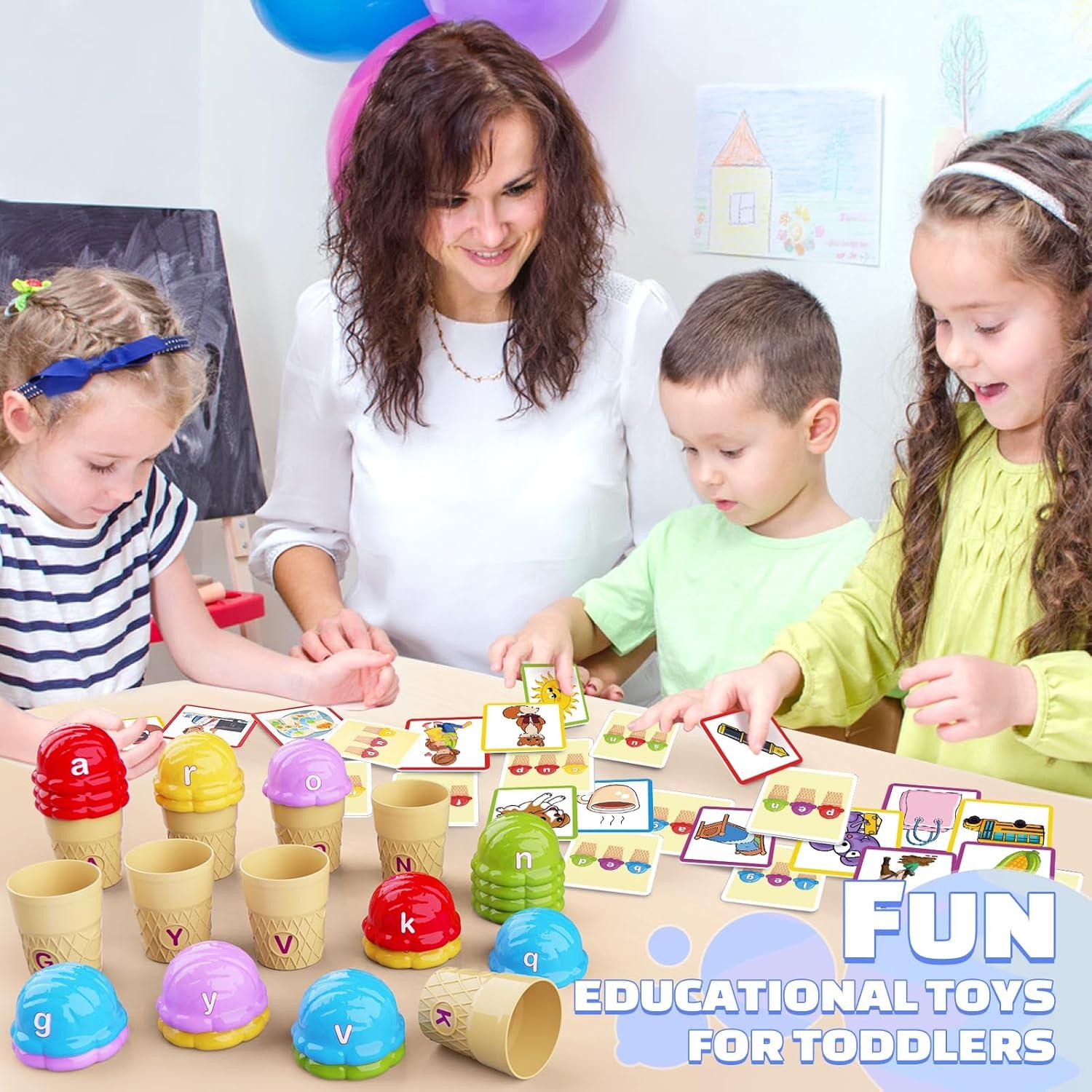 Juguete de Clasificación de Colores Dreamon Alfabeto Montessori